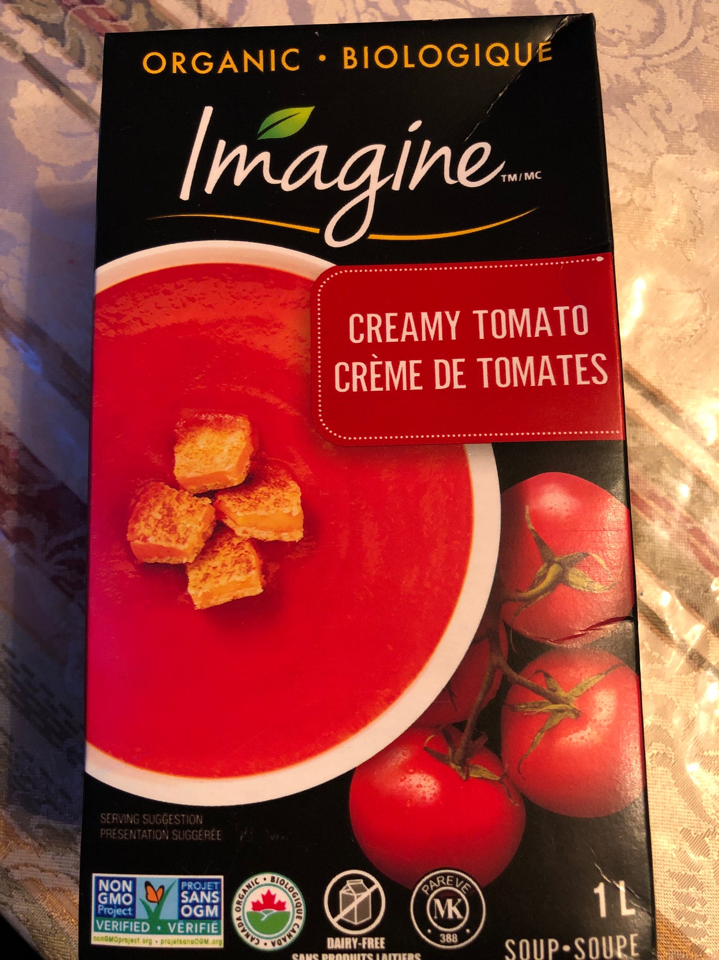 Creamy tomato soup