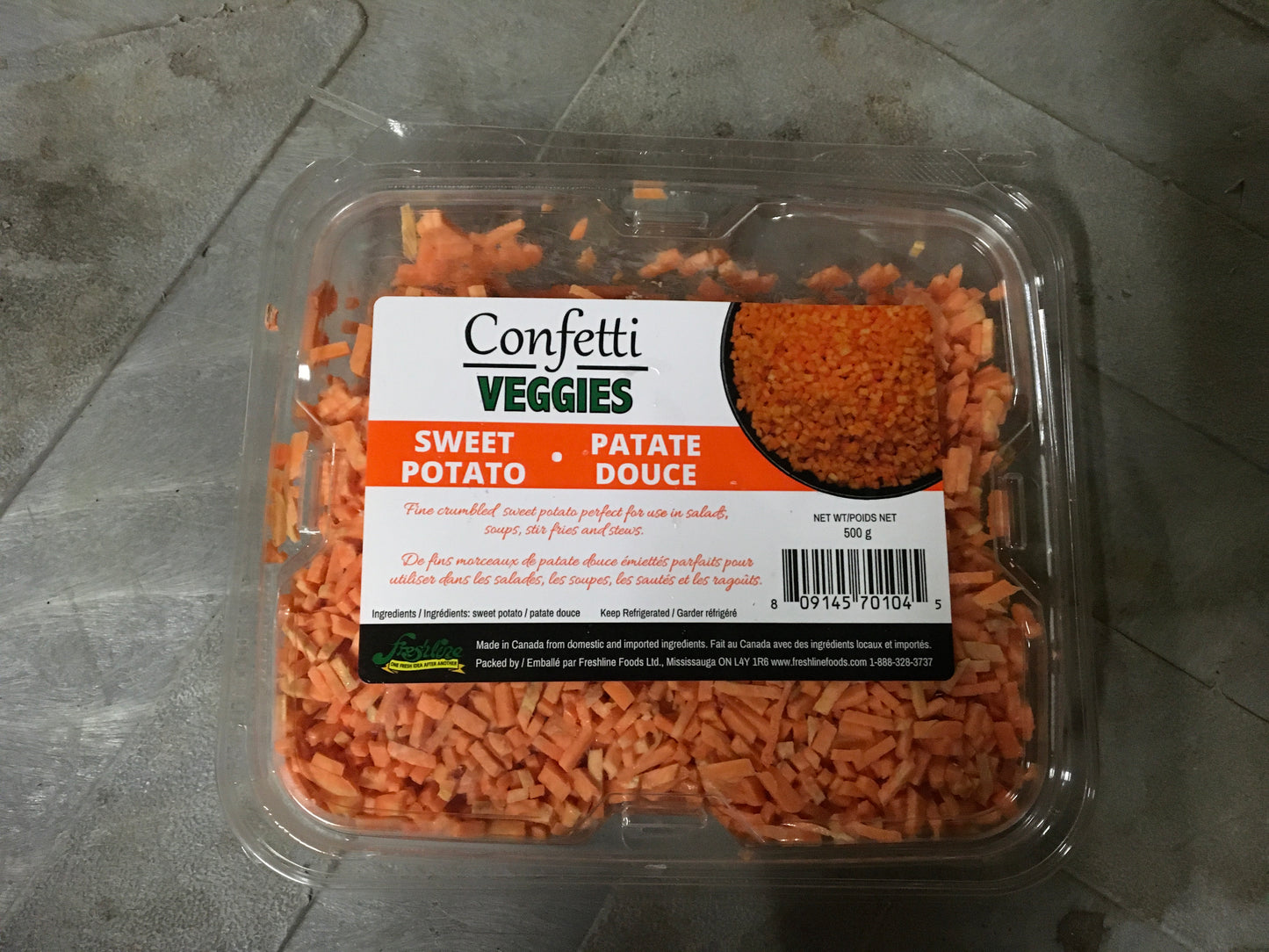 Sweet Potato Confetti