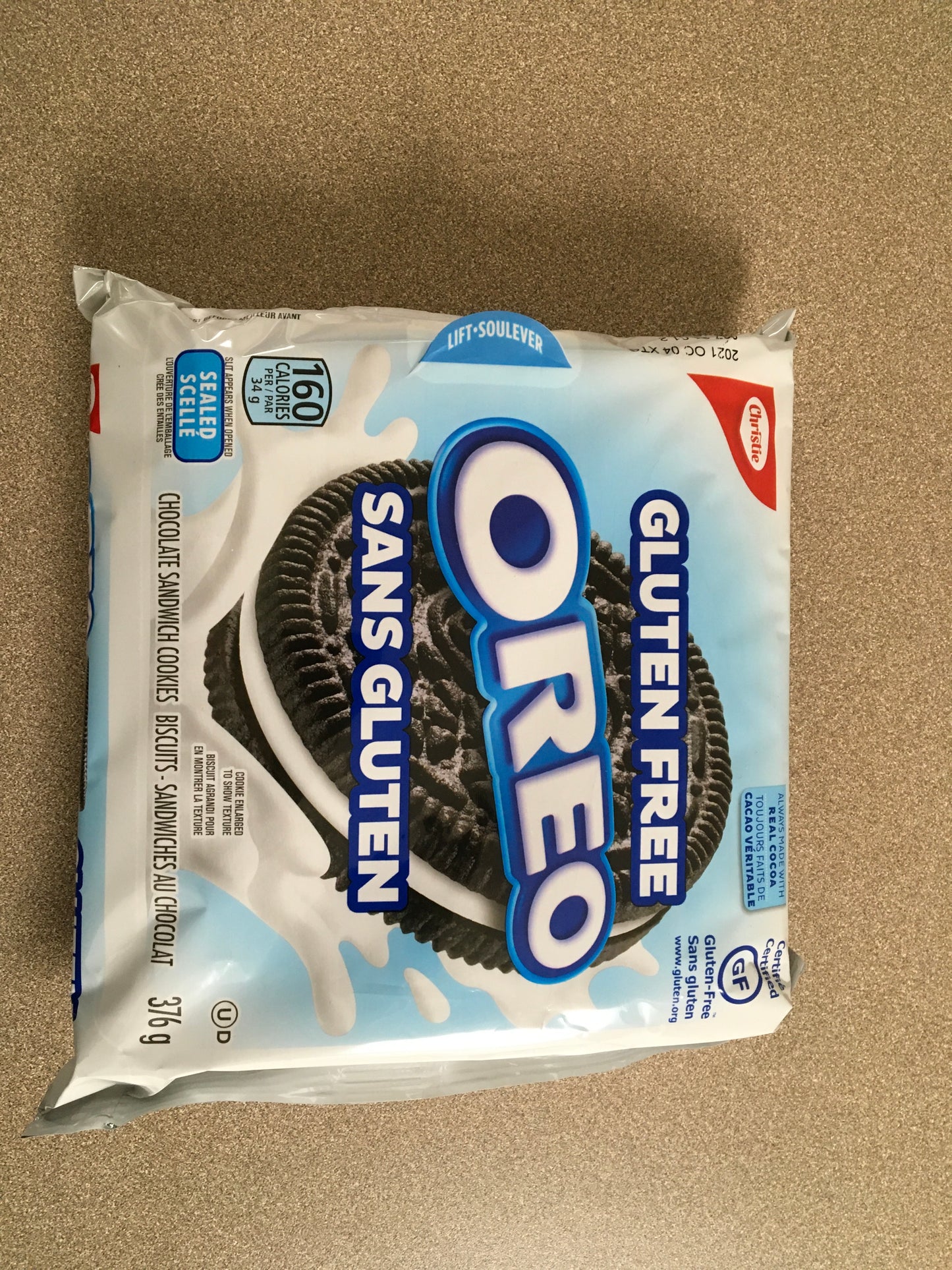 Oreo Gluten Free Chocolate Cookies
