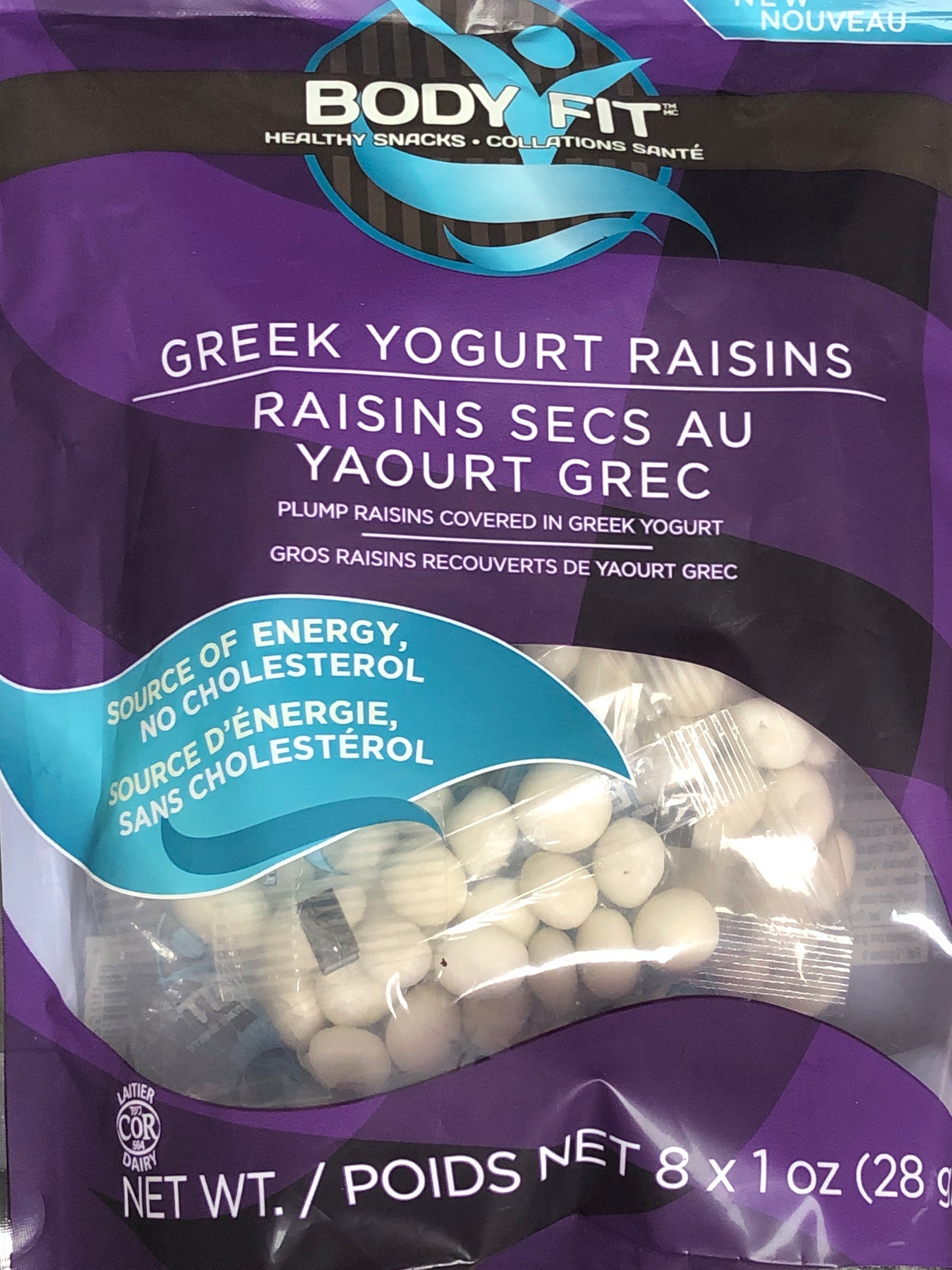 Greek yogurt raisin