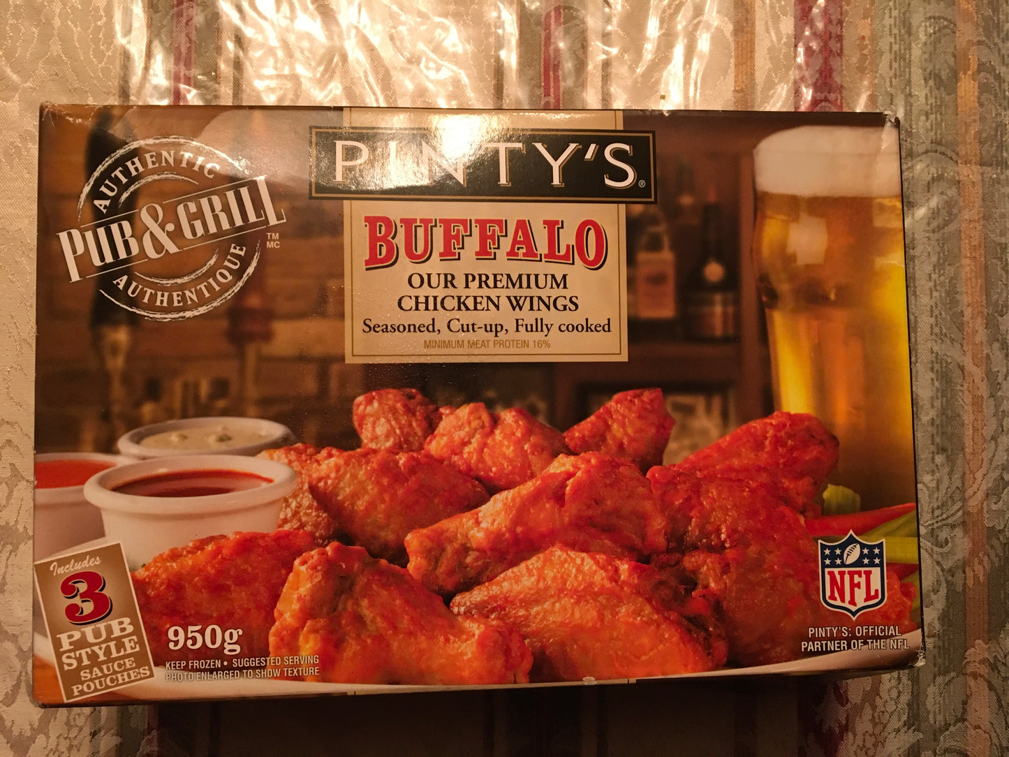 Pinty’s Buffalo Chicken Wings