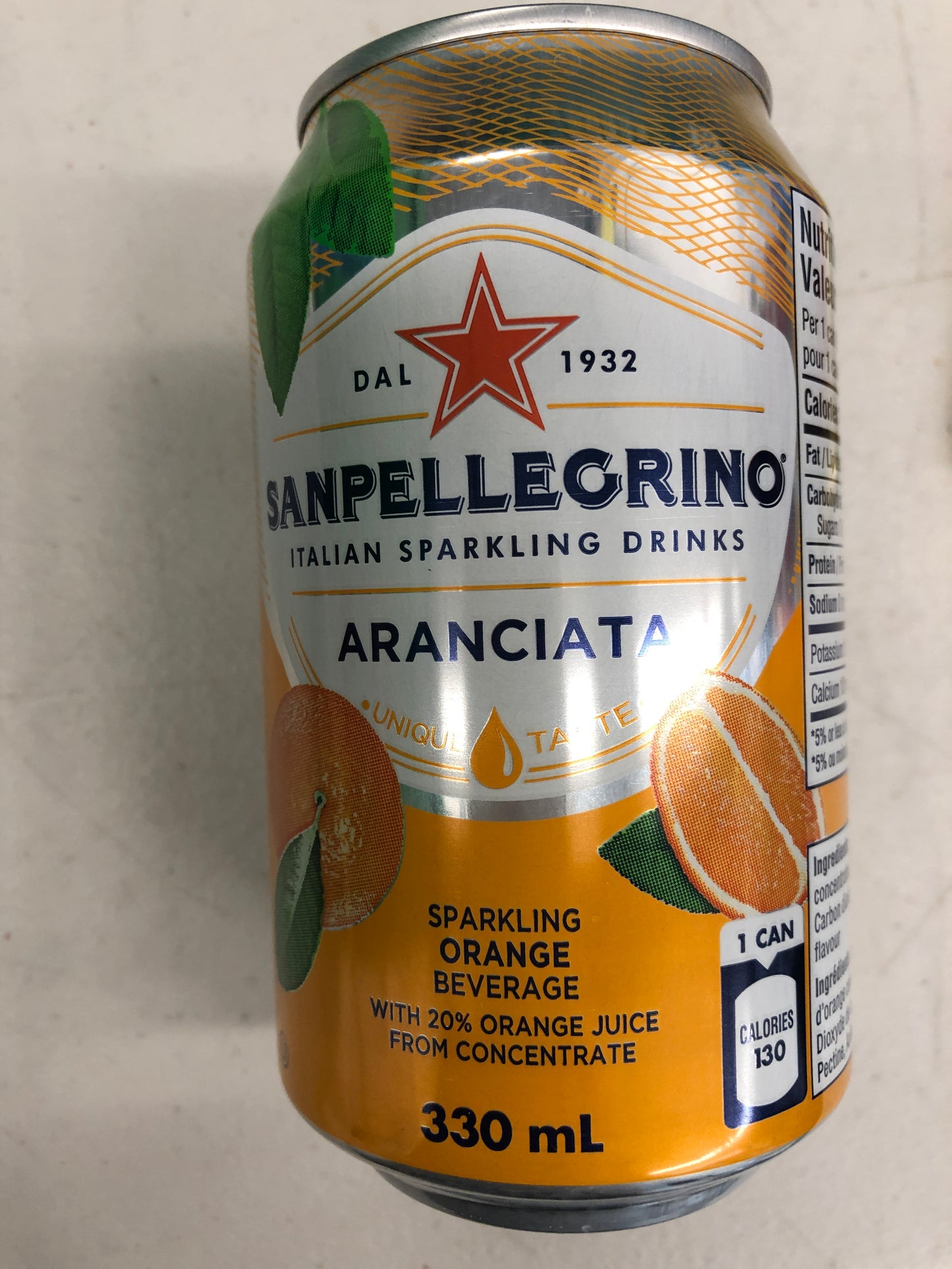Sanpellegrino aranciata