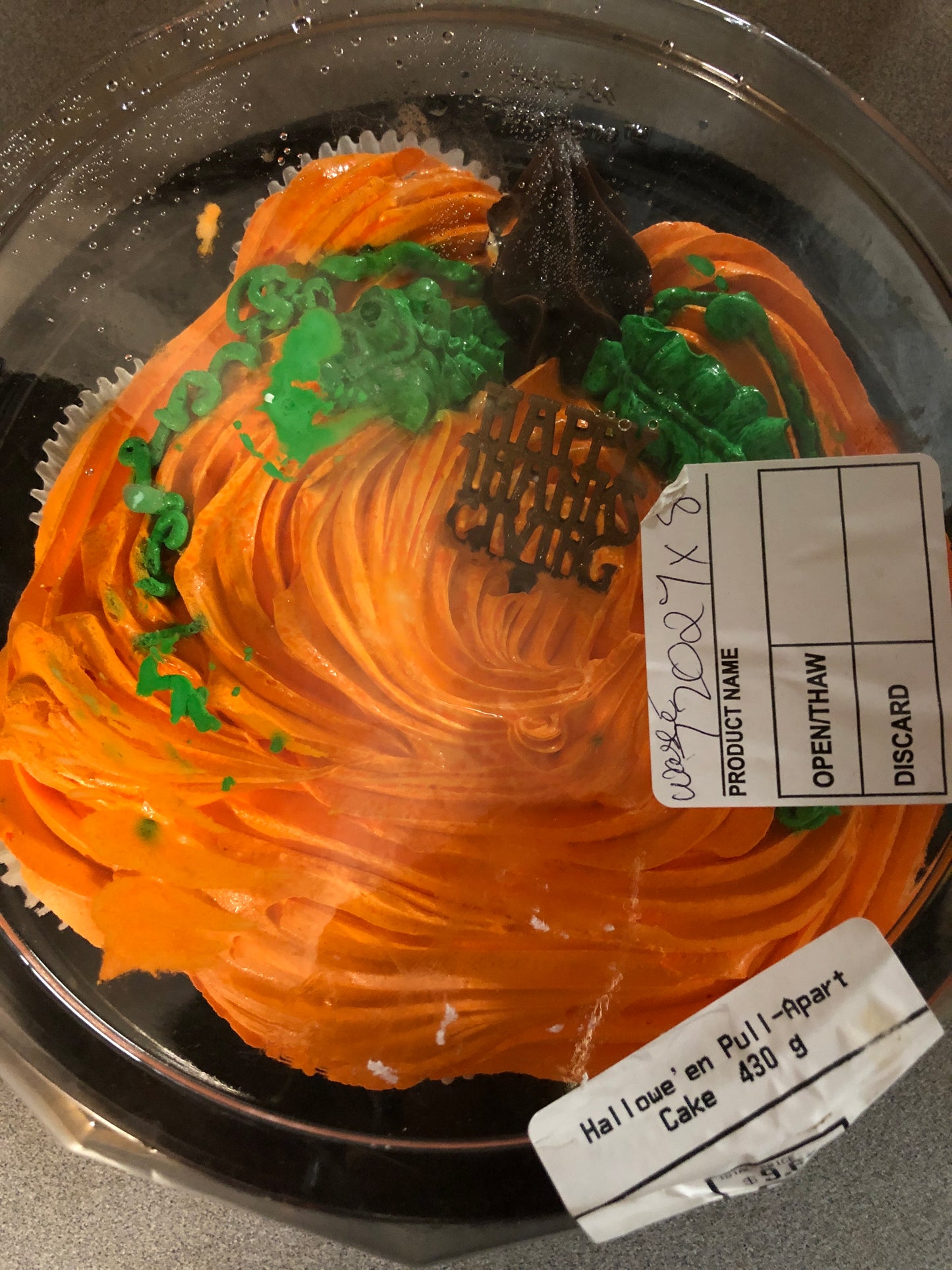 Hallowe’en pull apart