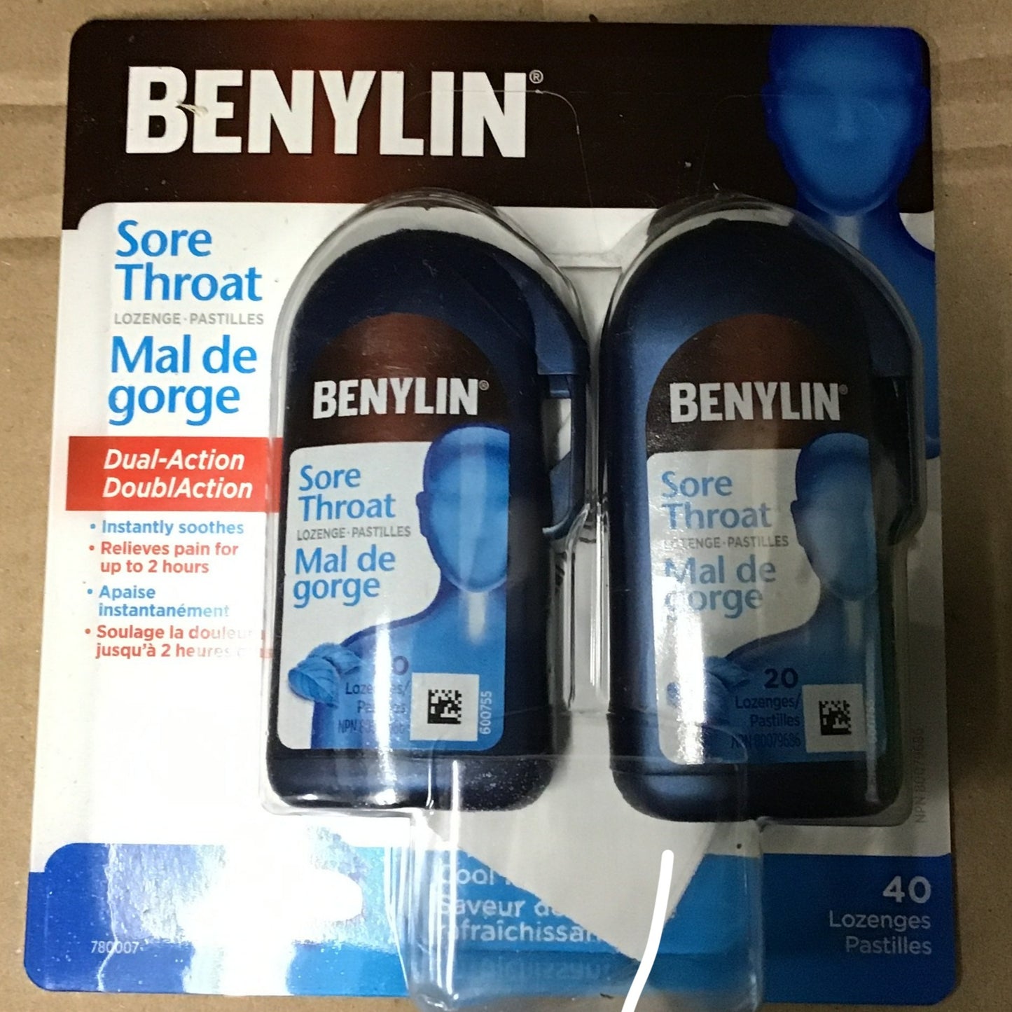 Benylin sore throat