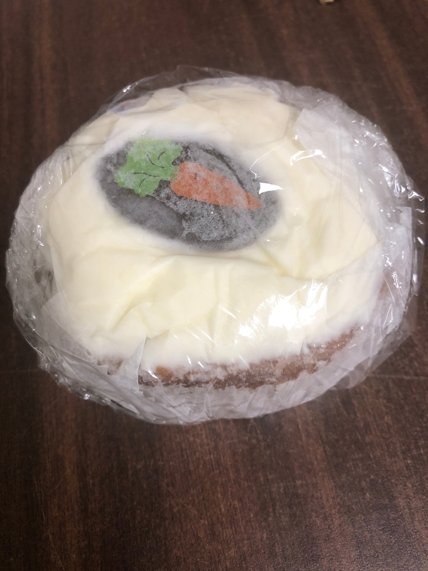 Mini carrot cake with cream cheese icing