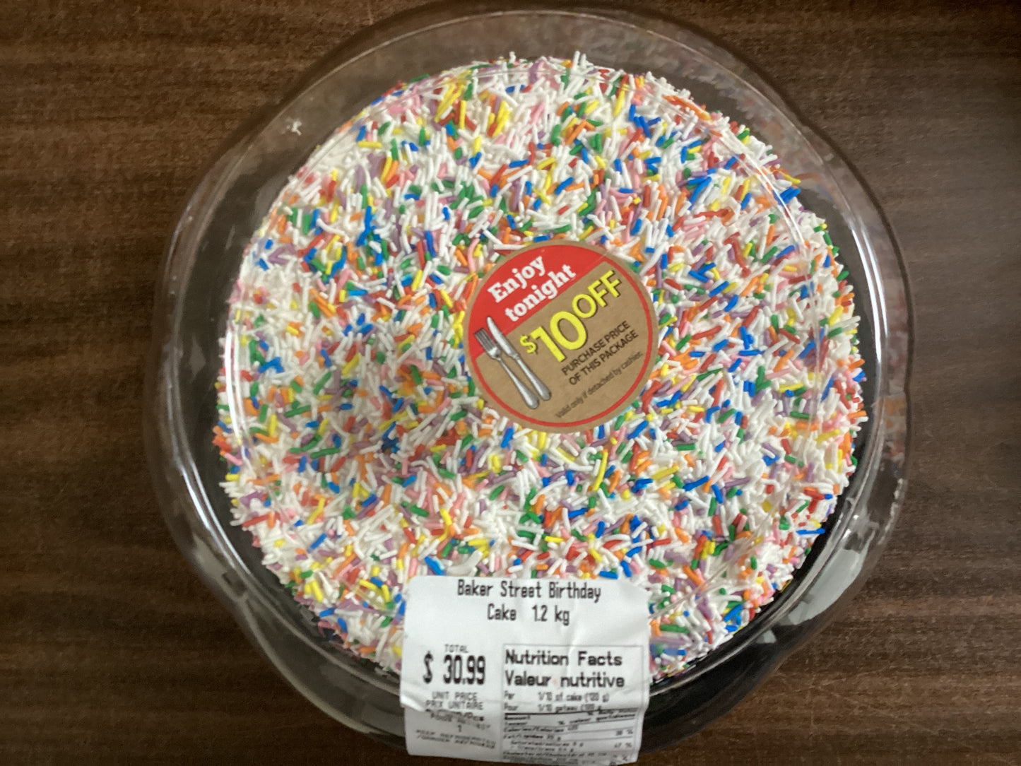 Cakes - Variety - One Per Household