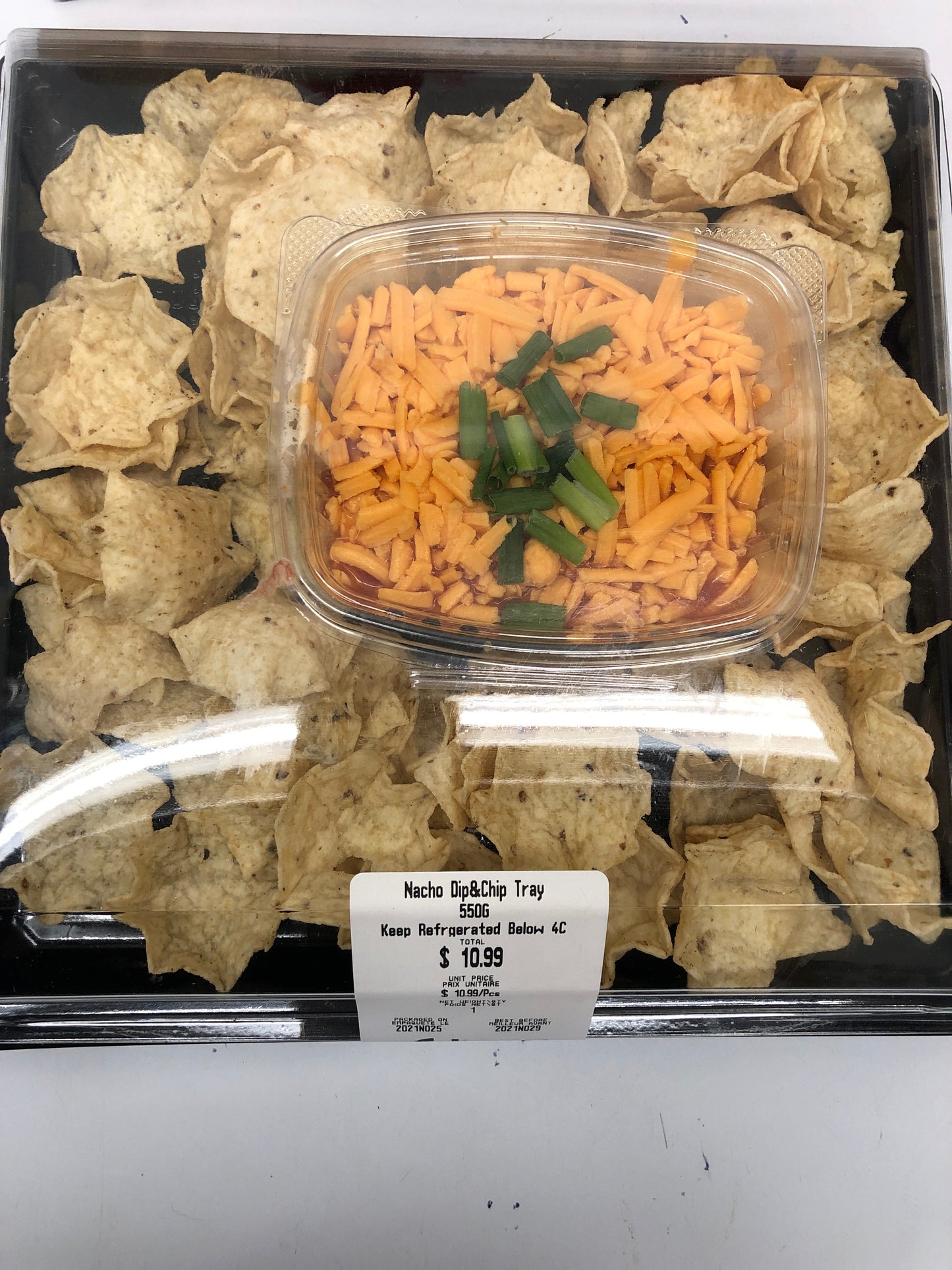 Nacho Dip & Chip tray
