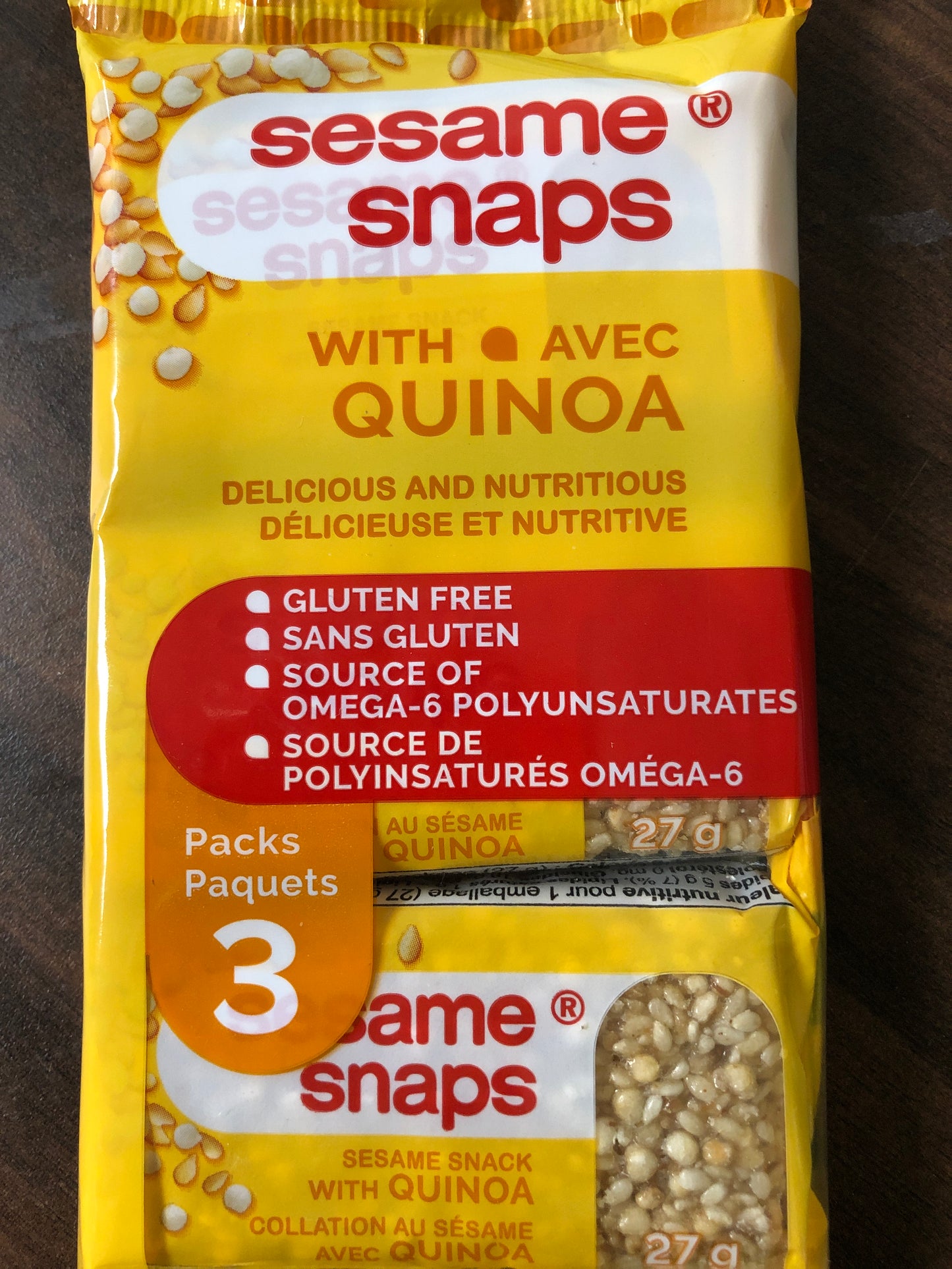 Sesame snaps