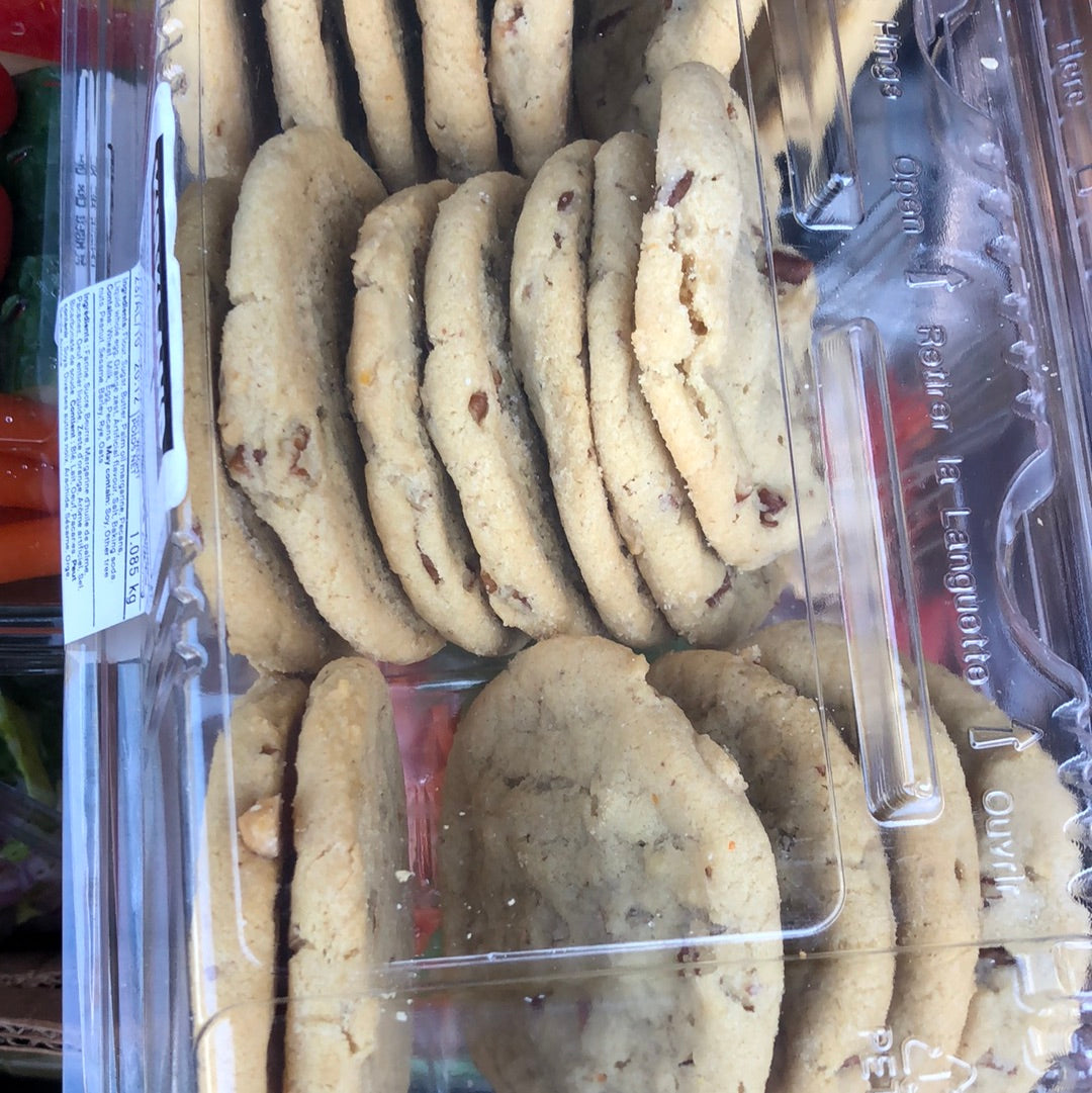 Orange pecan cookies