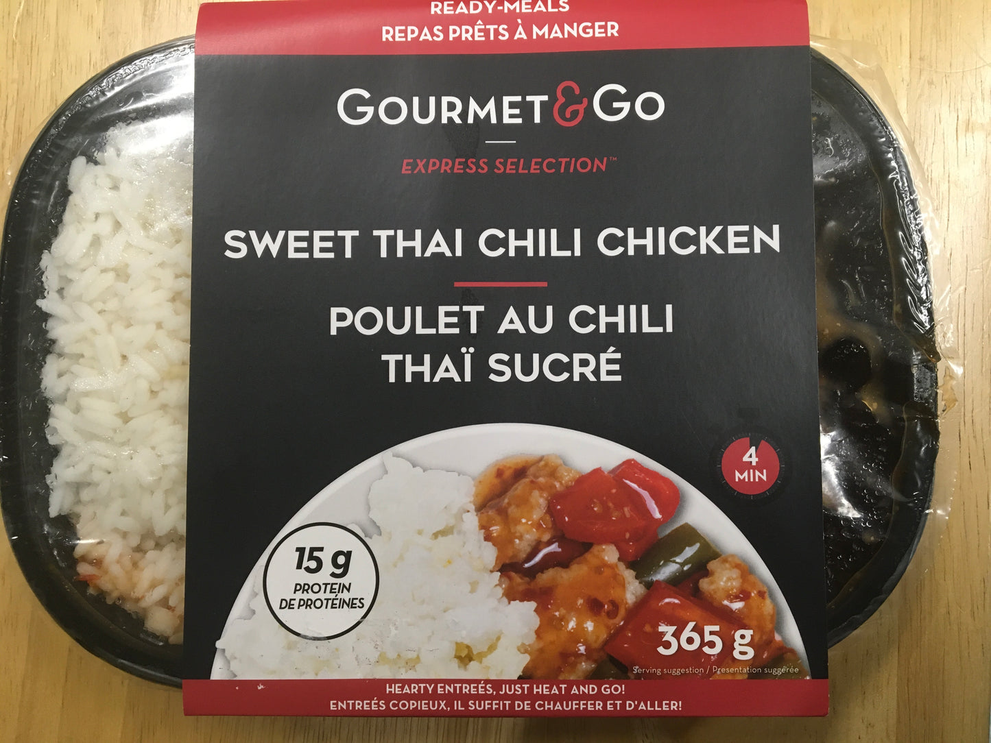 Sweet Thai chili chicken individual dinner 365 g