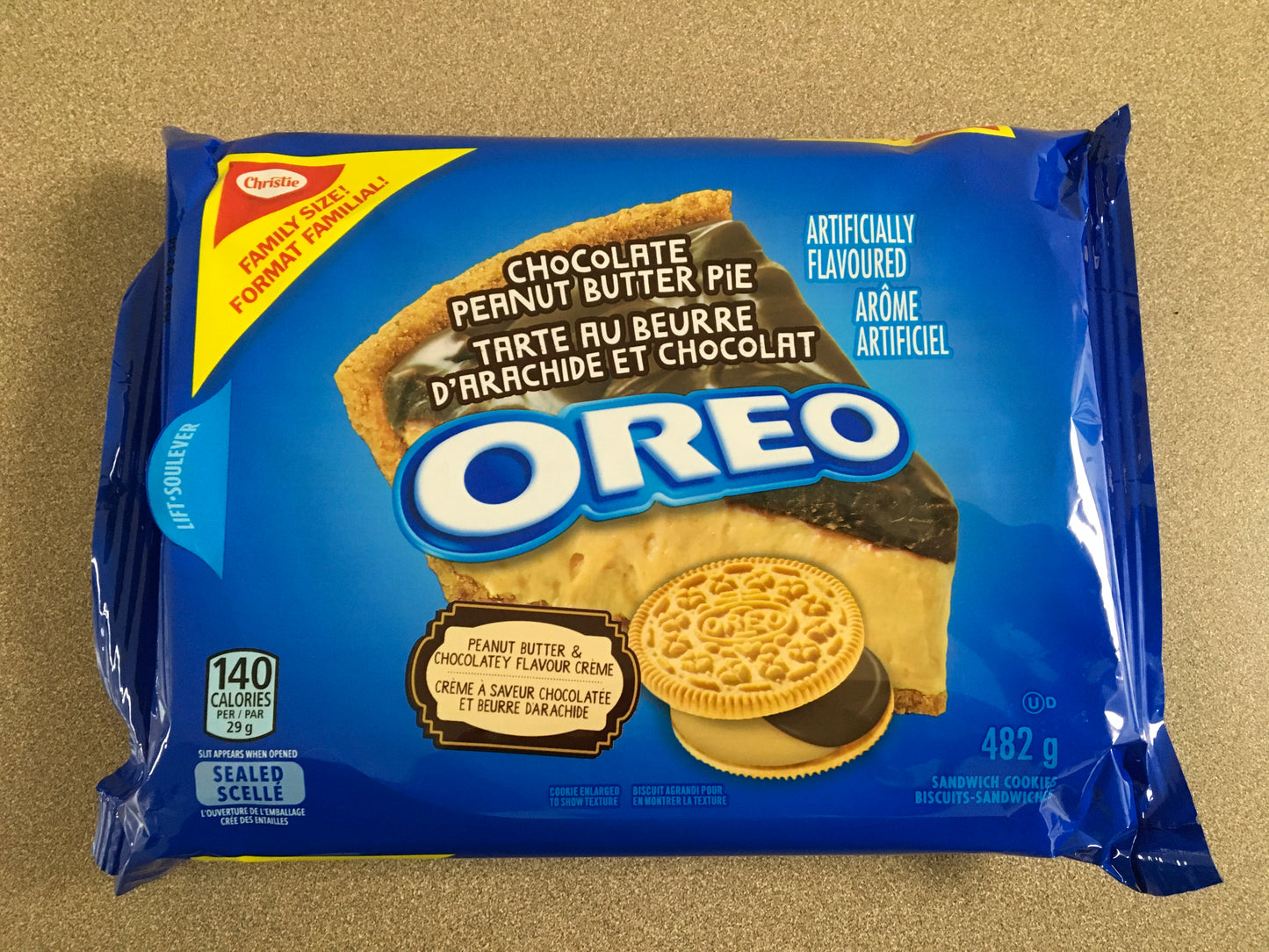 Oreo Chocolate Peanut Butter Pie Cookies