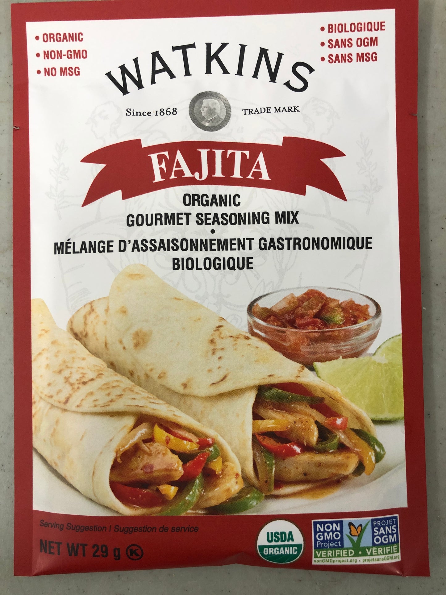 Watkins seasoning mix