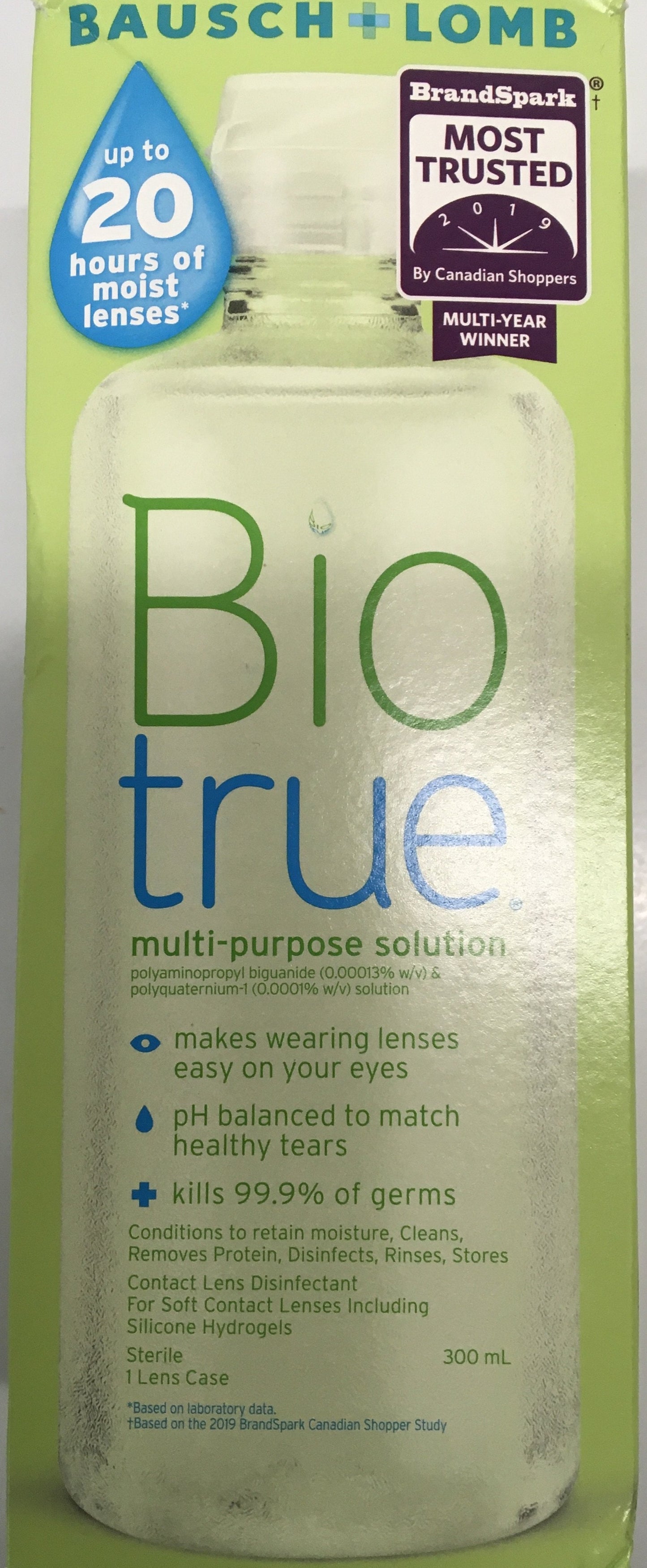 Biotrue, Multi purpose contact lens solution