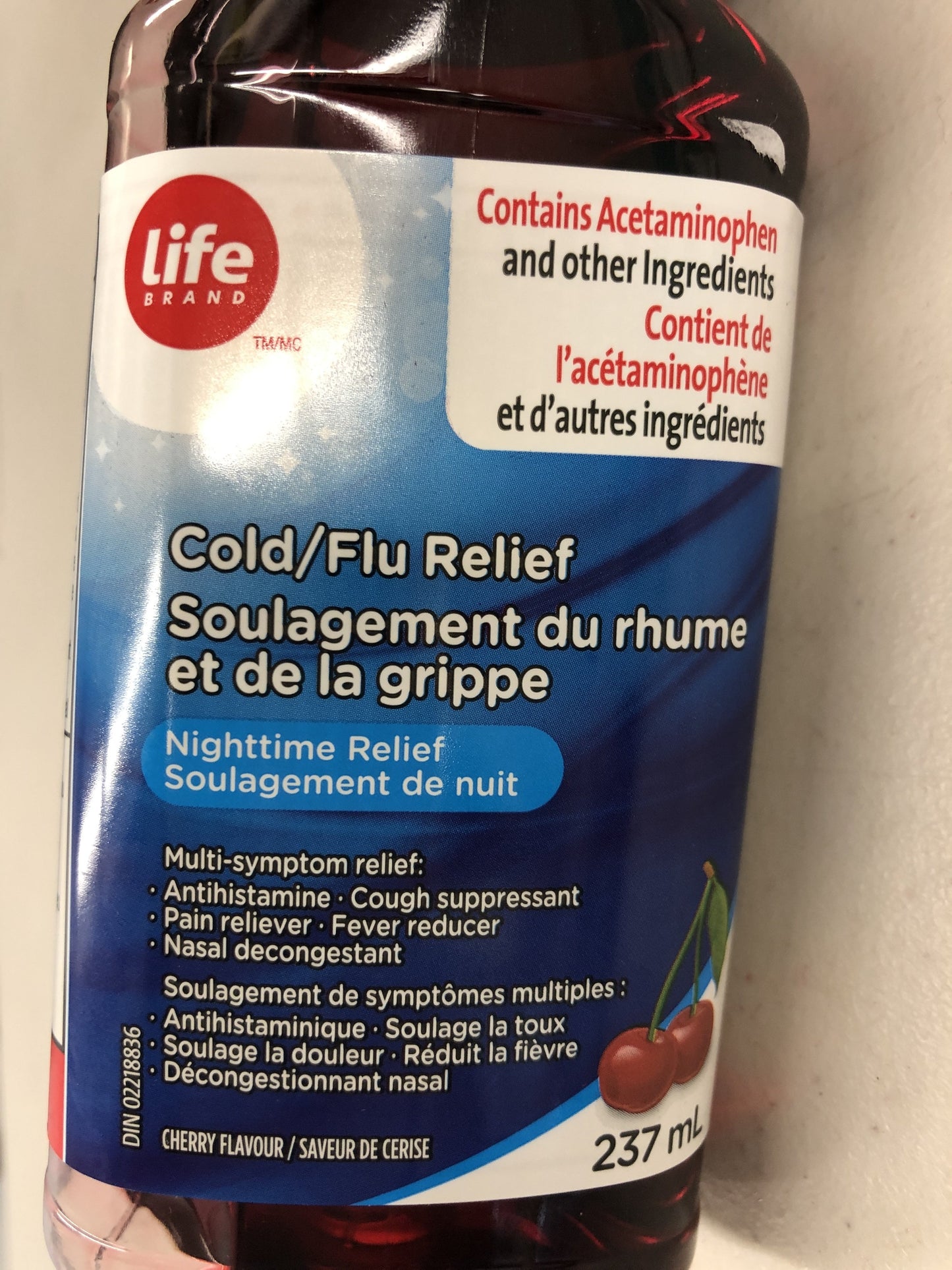 Cold/flu relief nighttime