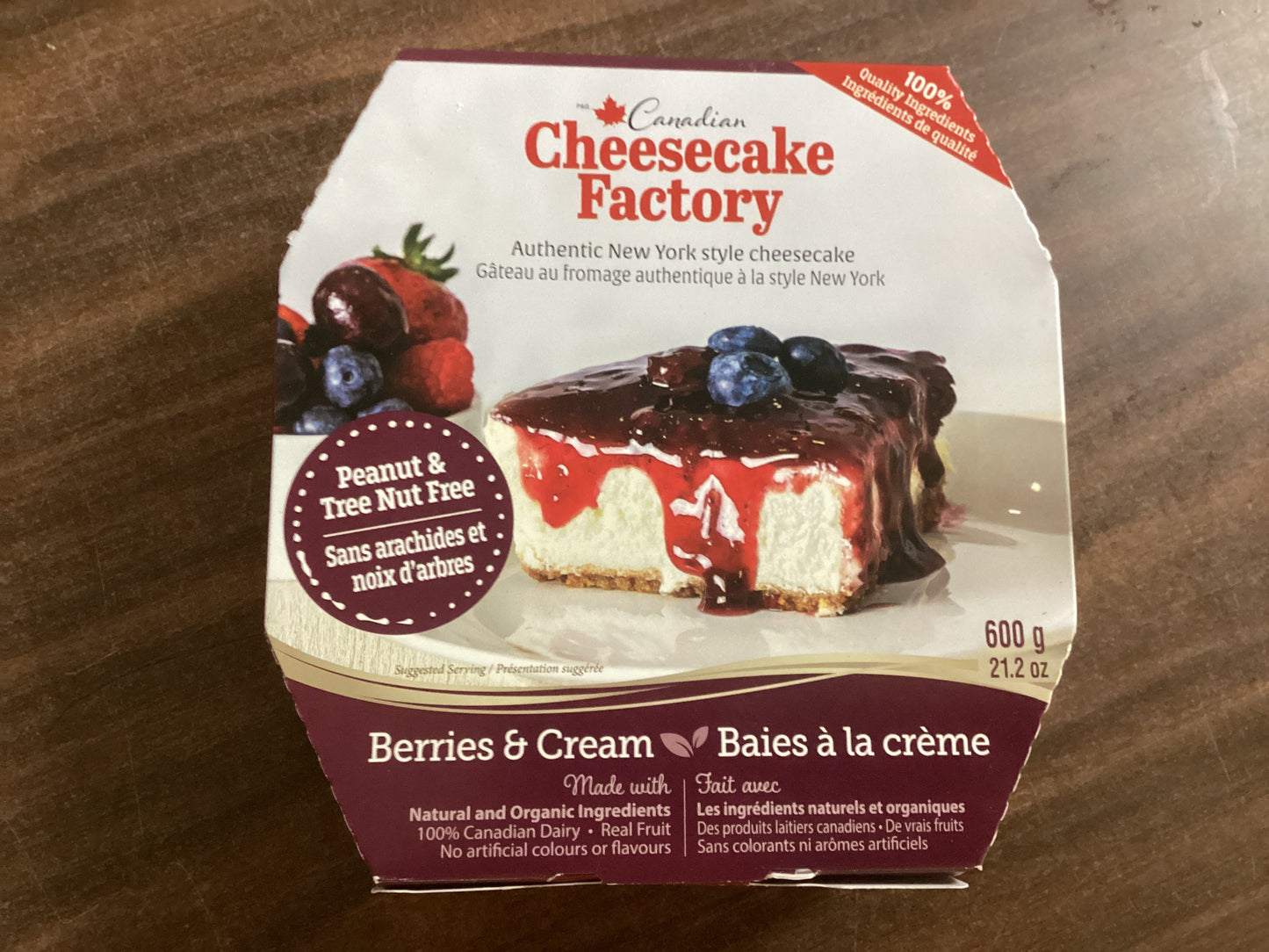 Cheesecake Berries & Cream