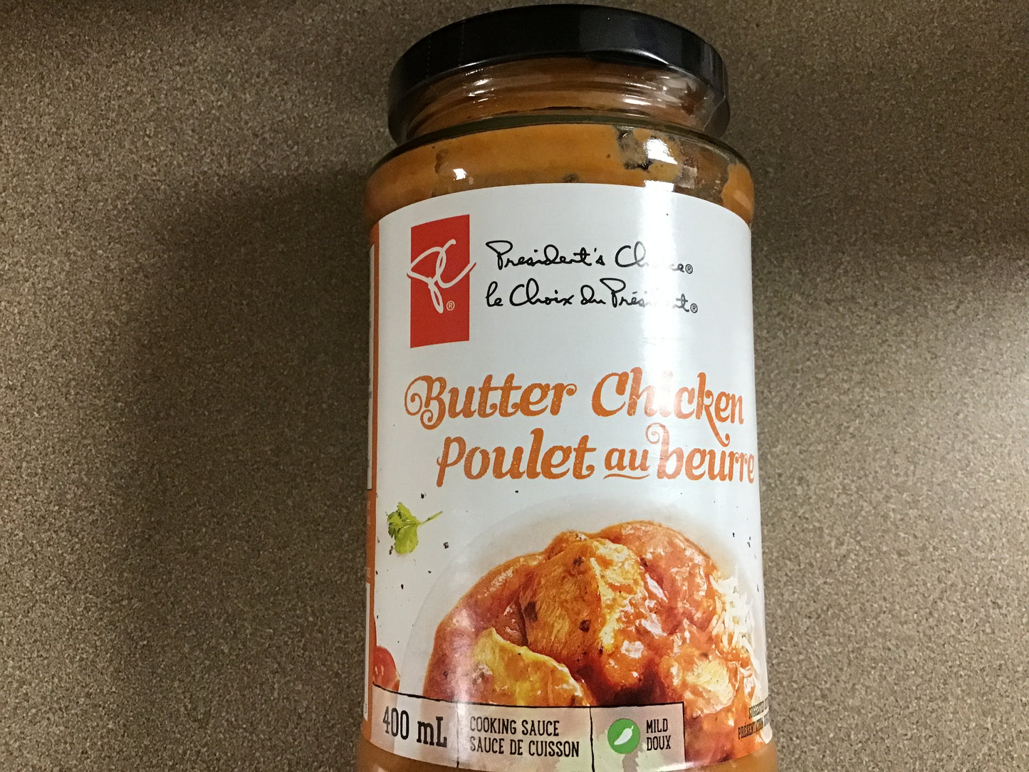 Butter Chicken Bottle
