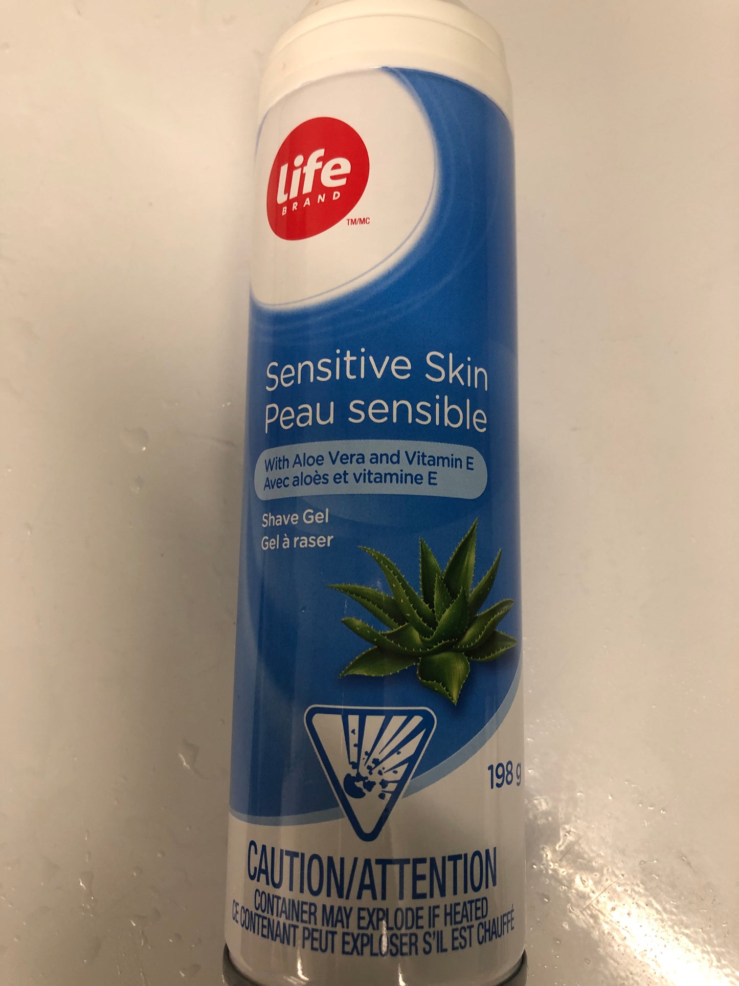 Shave gel with aloe, Life Brand