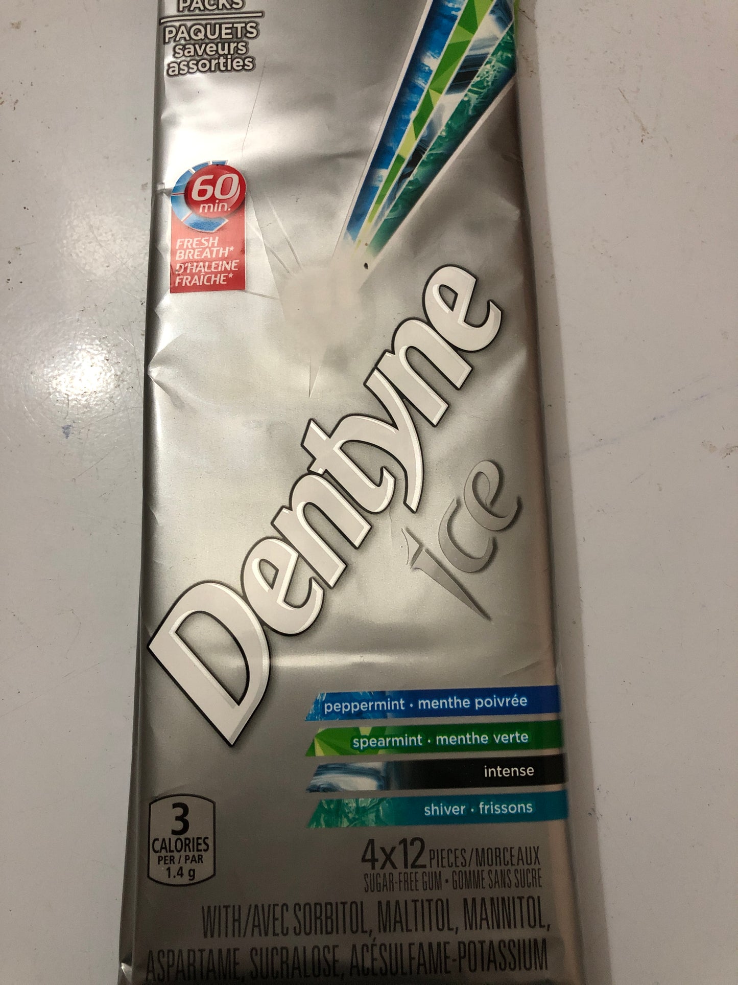 Dentyne ice