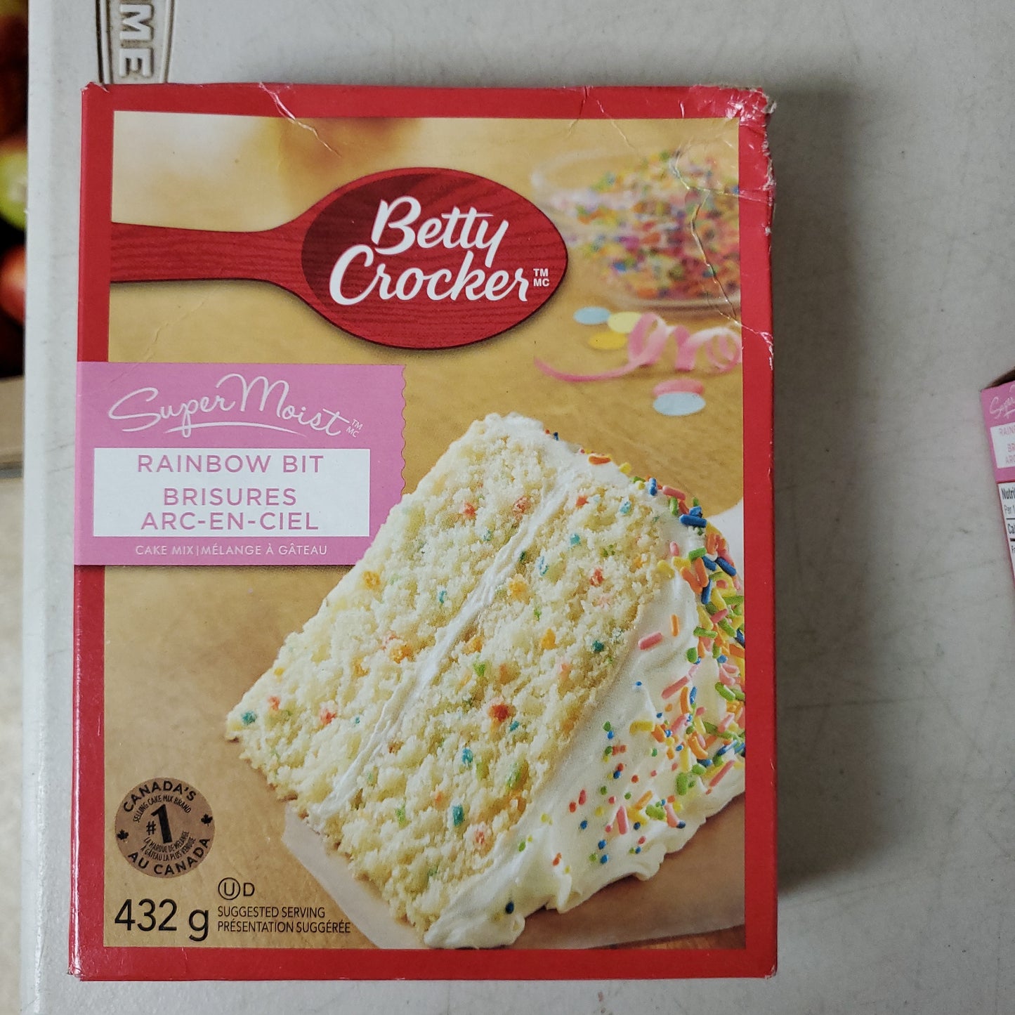 Cake or cookie mix