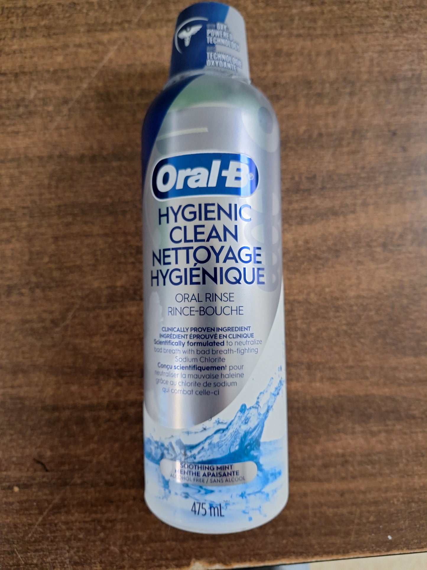 Oral B Hygenic Clean oral rinse 475ml
