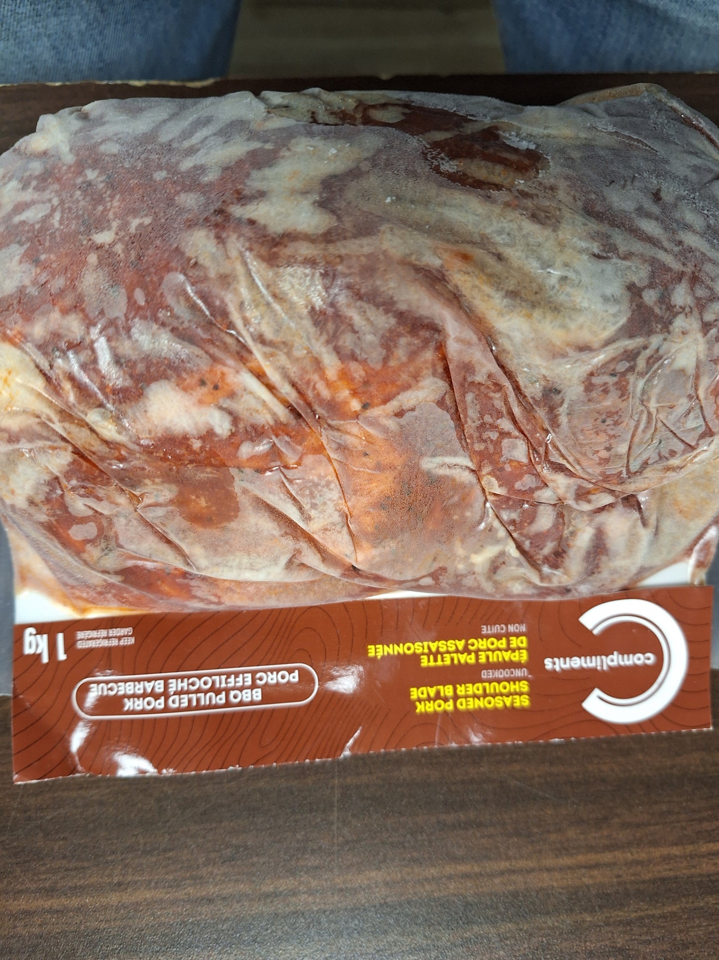 Frozen pork - Limit: one meat for household