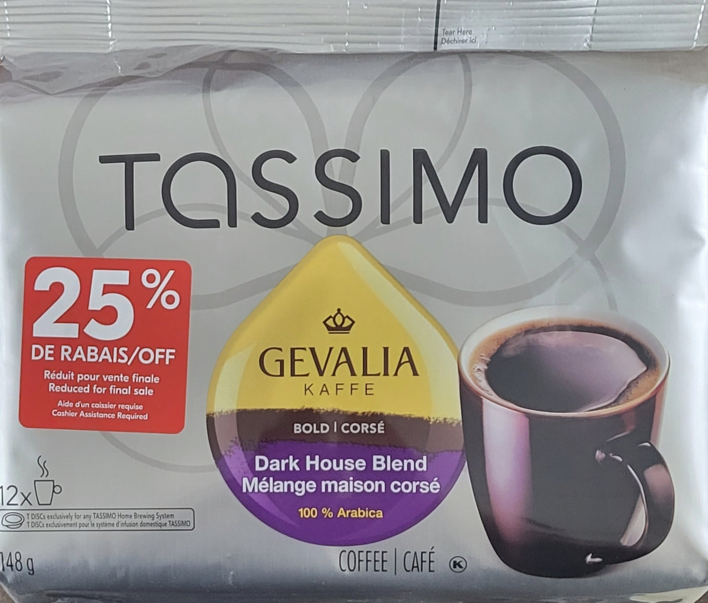 Tassimo Pods - one per household