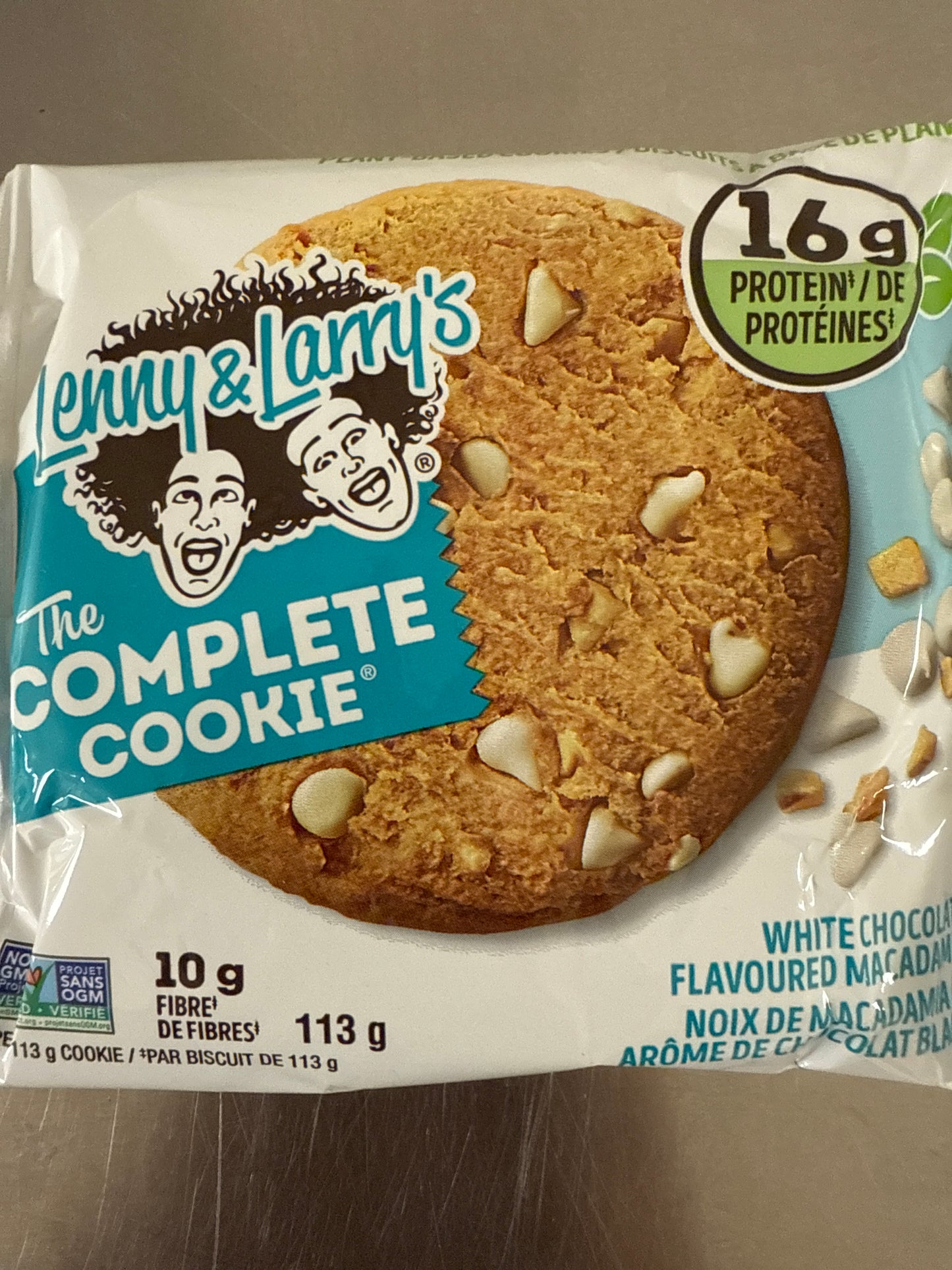 Lenny & Larry's The Complete Cookie - White chocolate Macadamia - singles