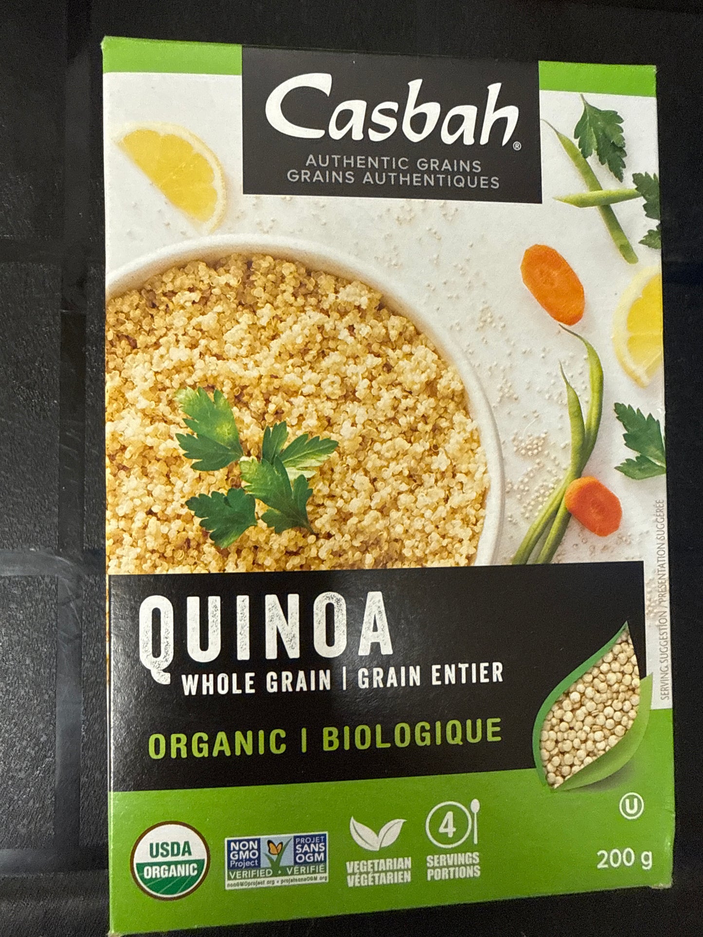 Quinoa whole grain