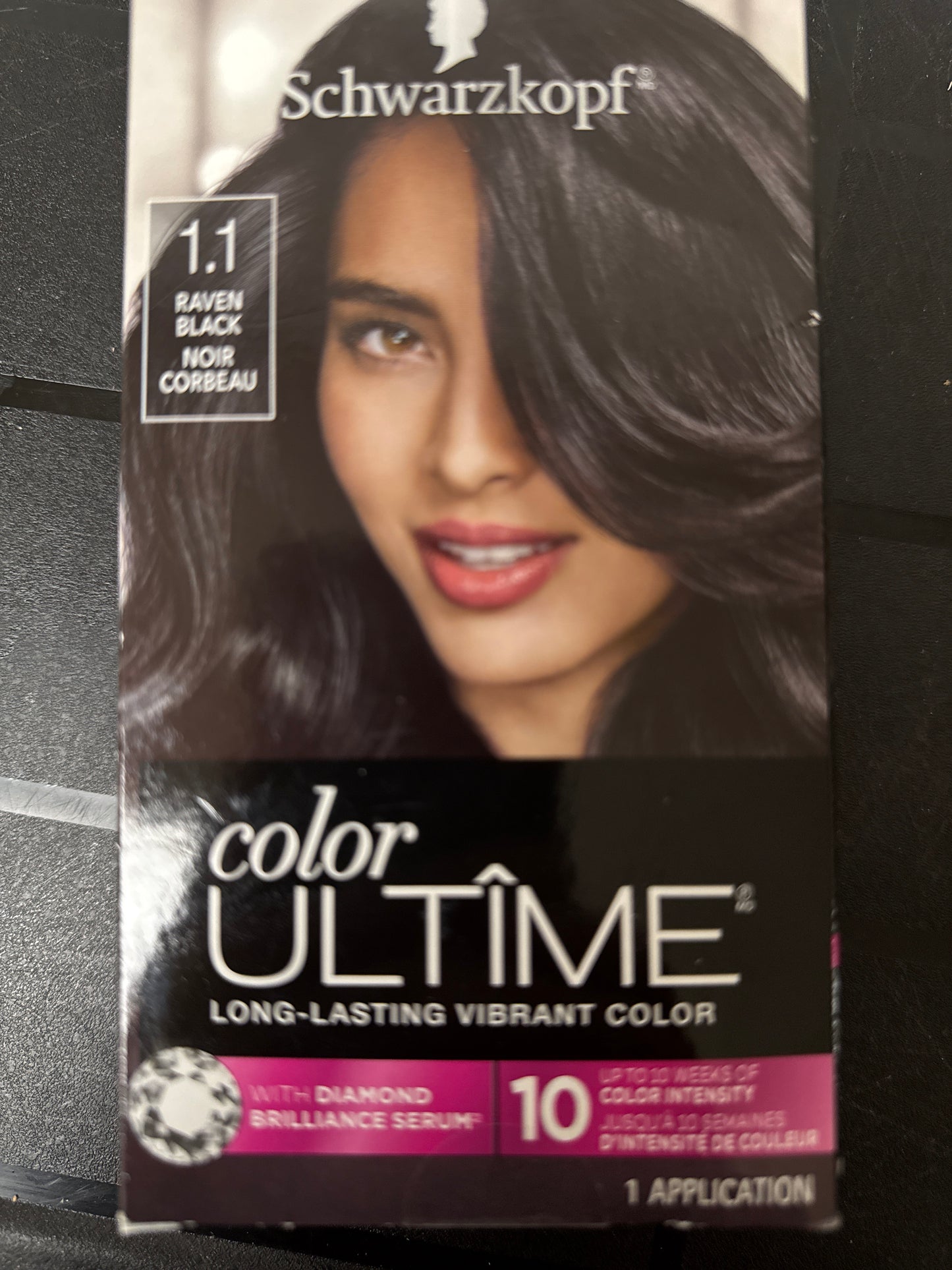Hair colour permanent