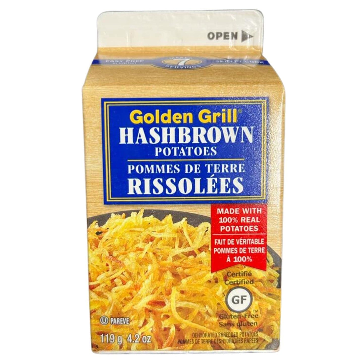 Hashbrown Potatoes 119g