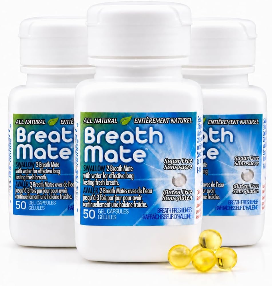 Breath mate freshener control from inside out