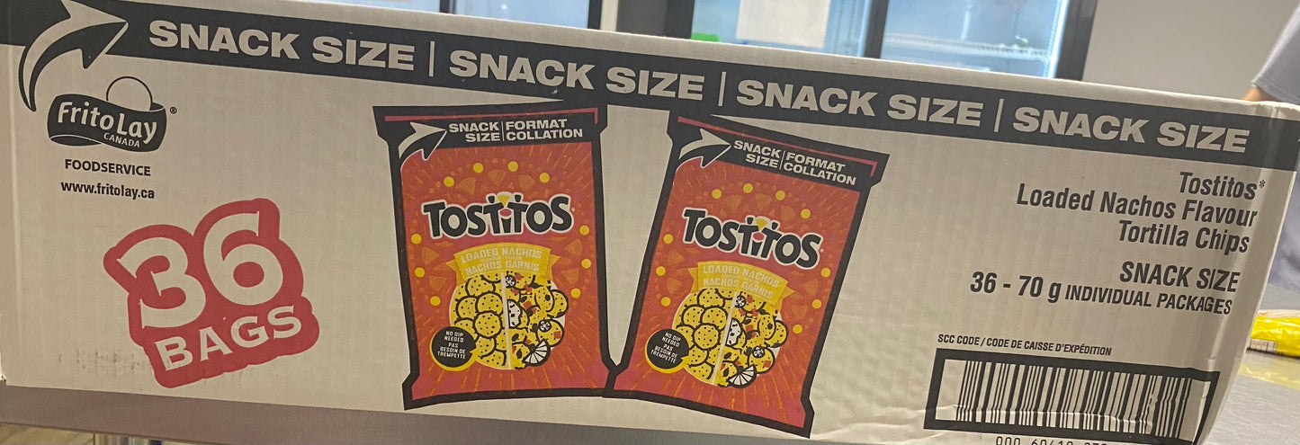Chips - snack size box 32-40 bags - ONE BOX PER ORDER