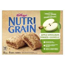 granola bars any brand- one box per order of ANY snack bars we have