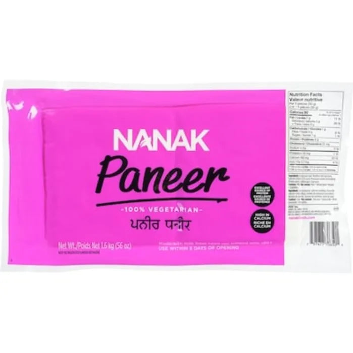 Nanak's 100% Vegetarian Malai Paneer Fresh Cheese 1.6kg