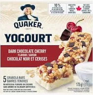 Granola Bars - Quaker- one box per order of ANY snack bars we have