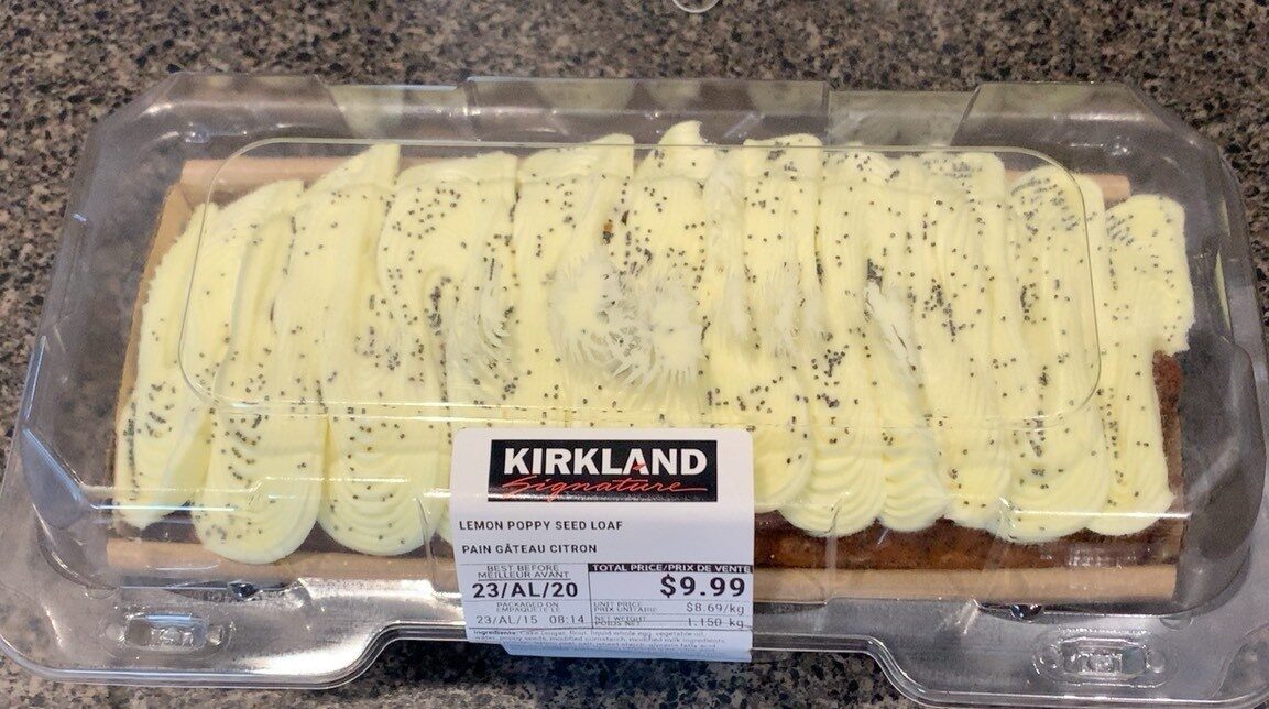 Lemon Poppyseed Cake Loaf 1.15 kg