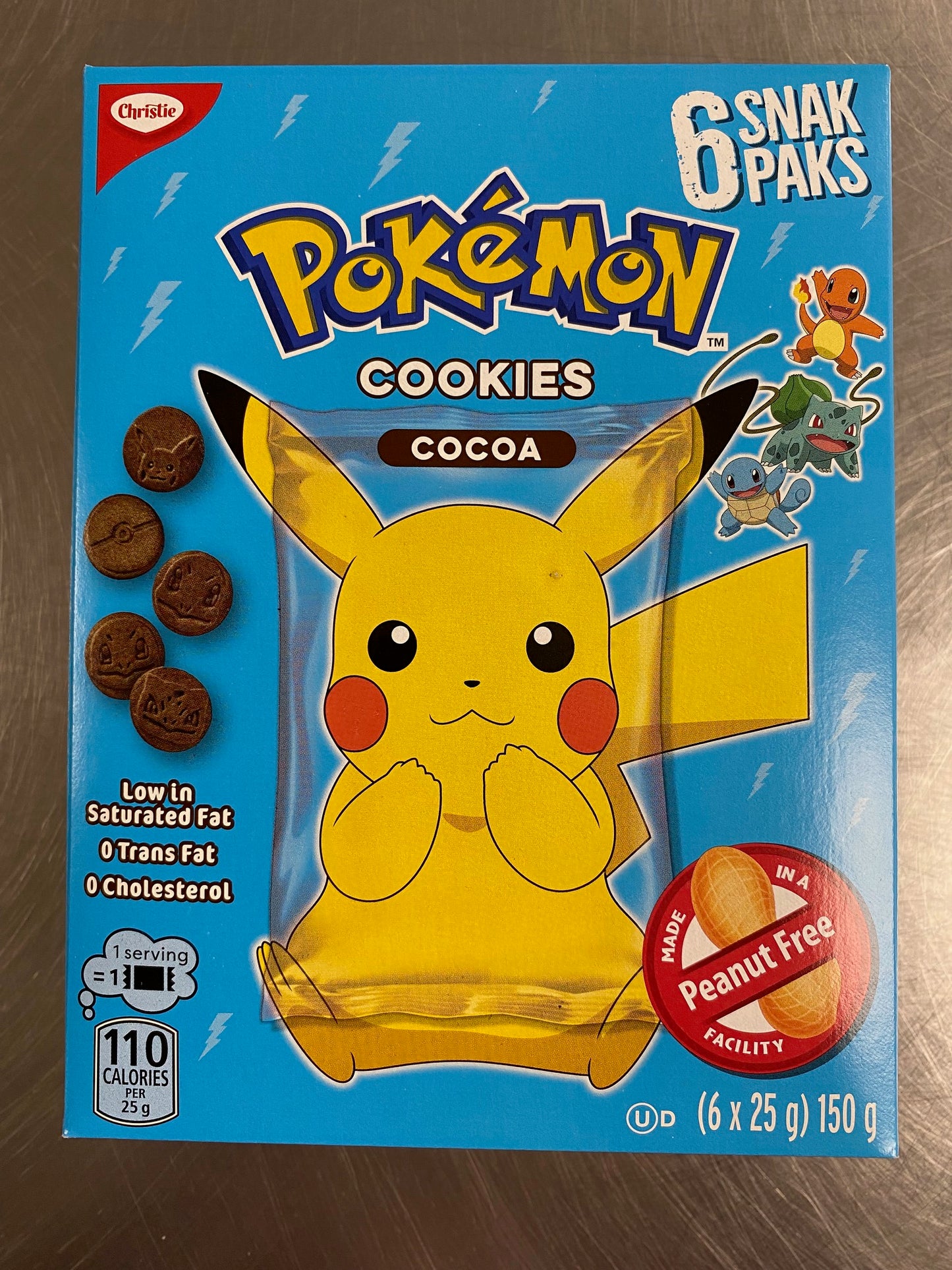 Snack Pak cookies, 6 pk - peanut free