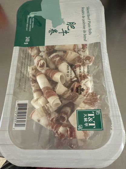 Sliced plate rolls