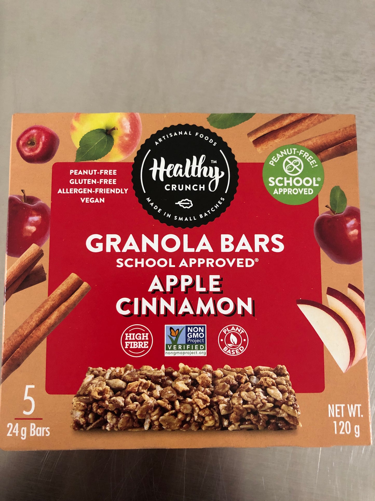 granola bars any brand- one box per order of ANY snack bars we have