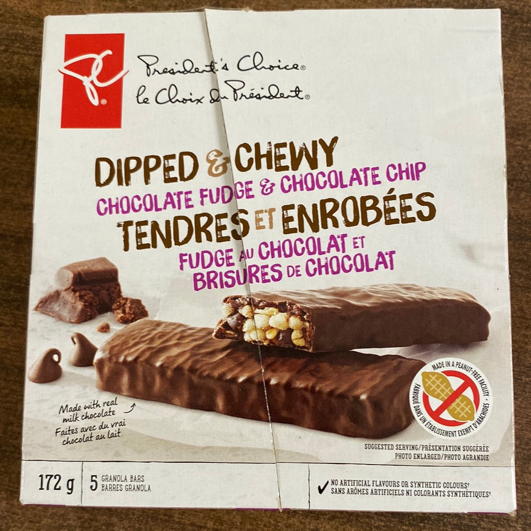 PC Granola Bars- one box per order of ANY snack bars we have