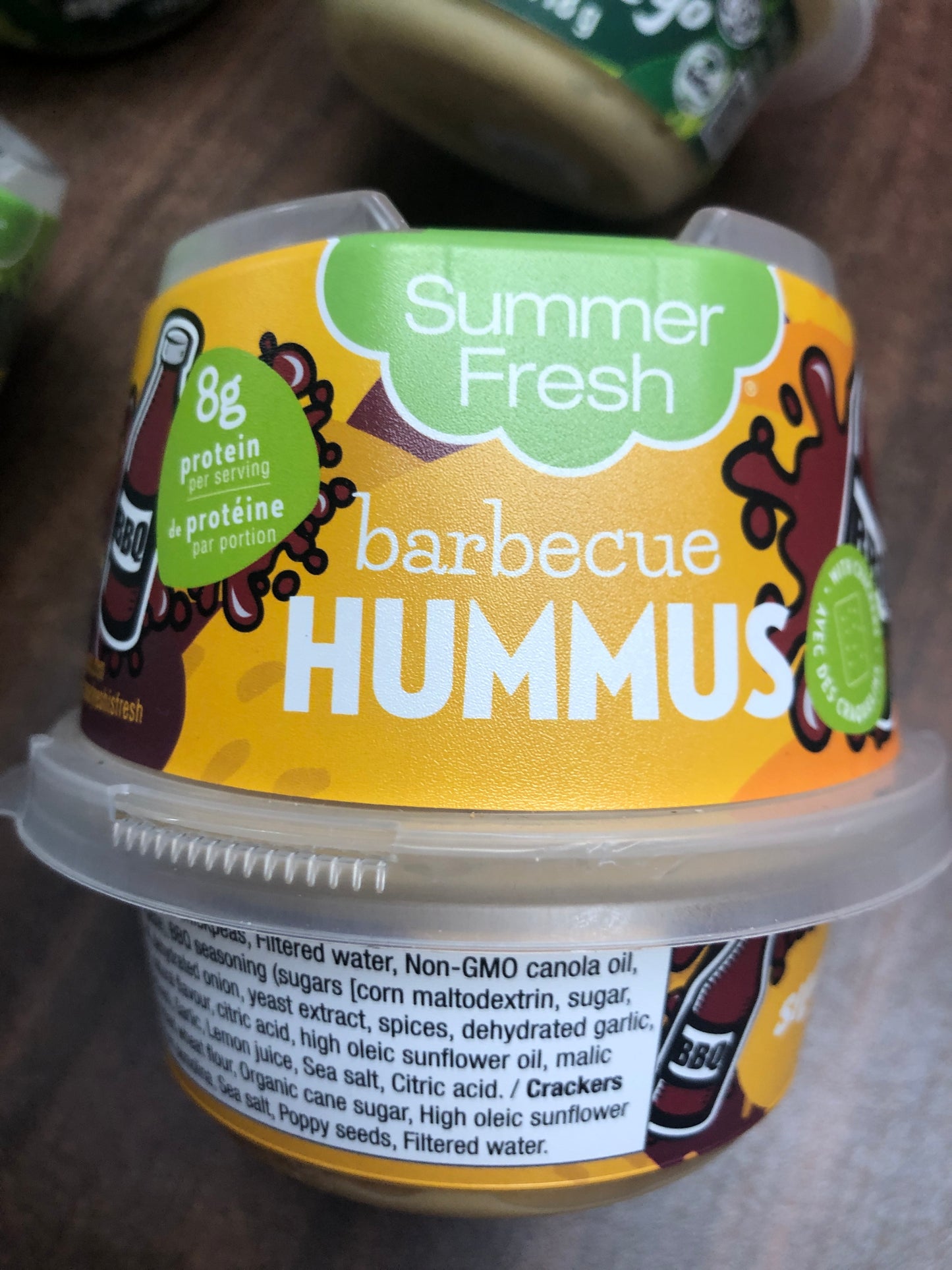 Hummus & crackers Snack’n go