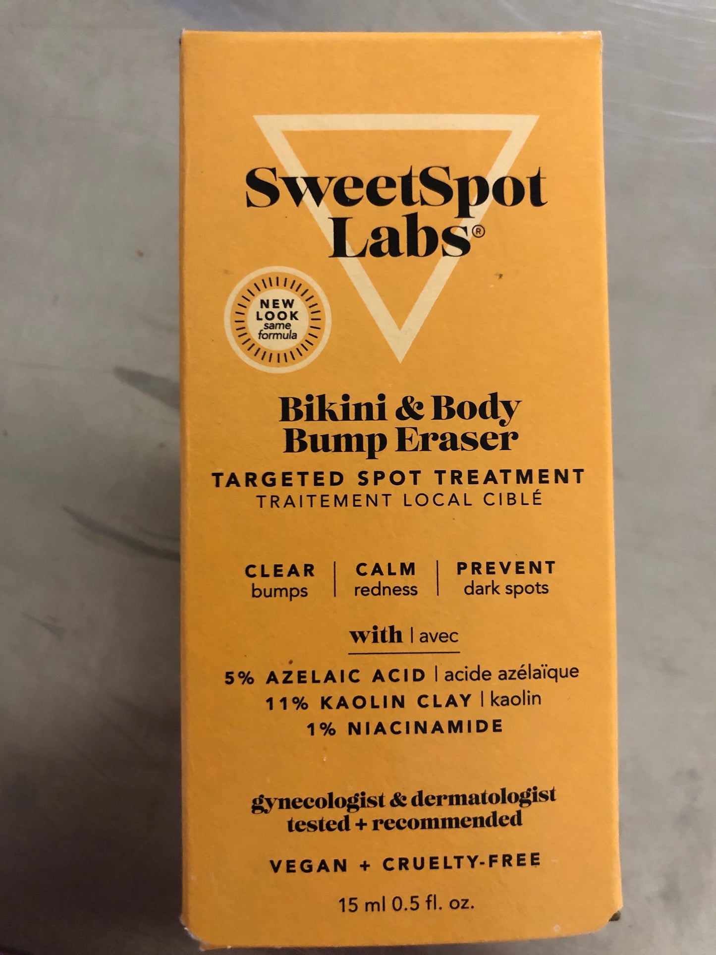Bikini & body bump eraser spot treatment