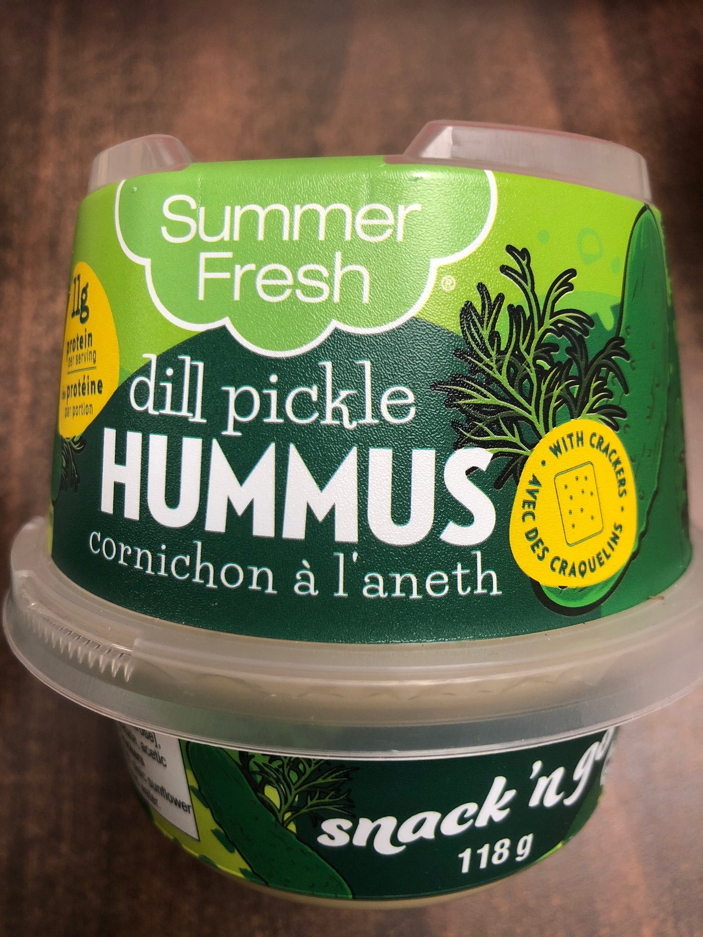 Hummus & crackers Snack’n go