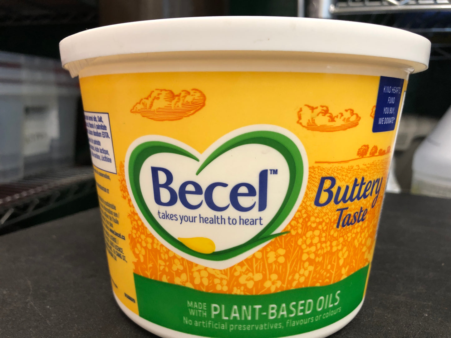 Becel buttery taste