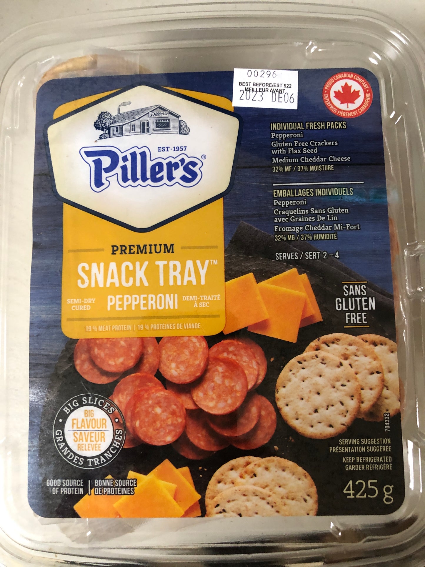 Piller’s snack tray