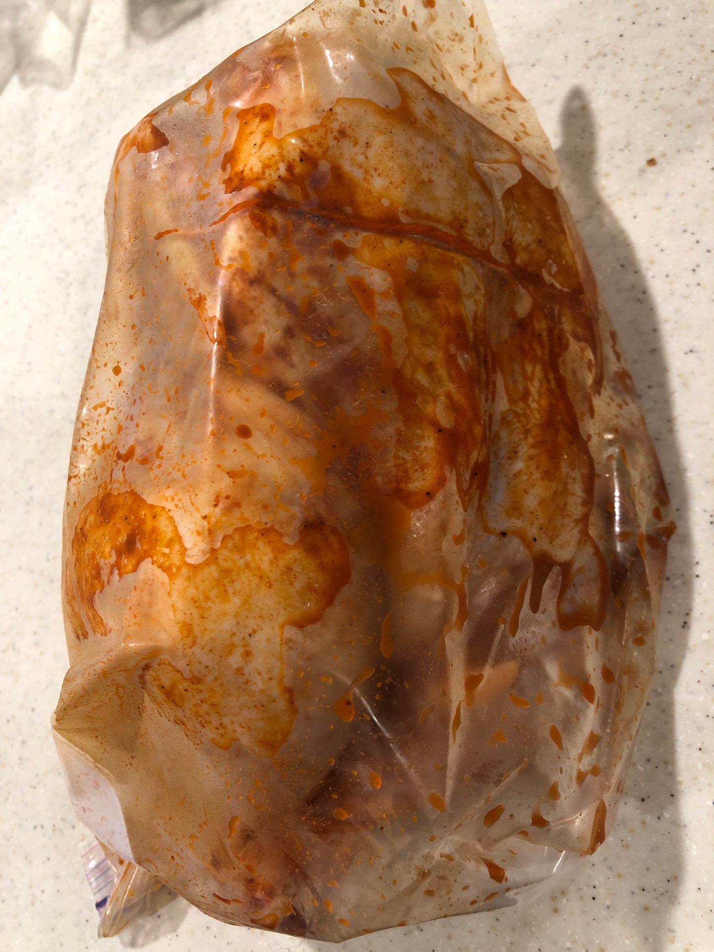 Seasoned BBQ whole chickens - raw frozen, 3-4 lb each-ONE PER HOUSEHOLD