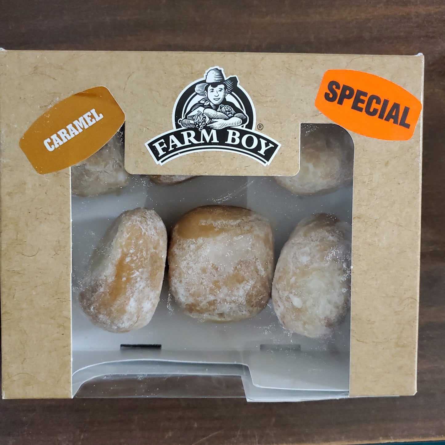 Caramel Mini Donuts