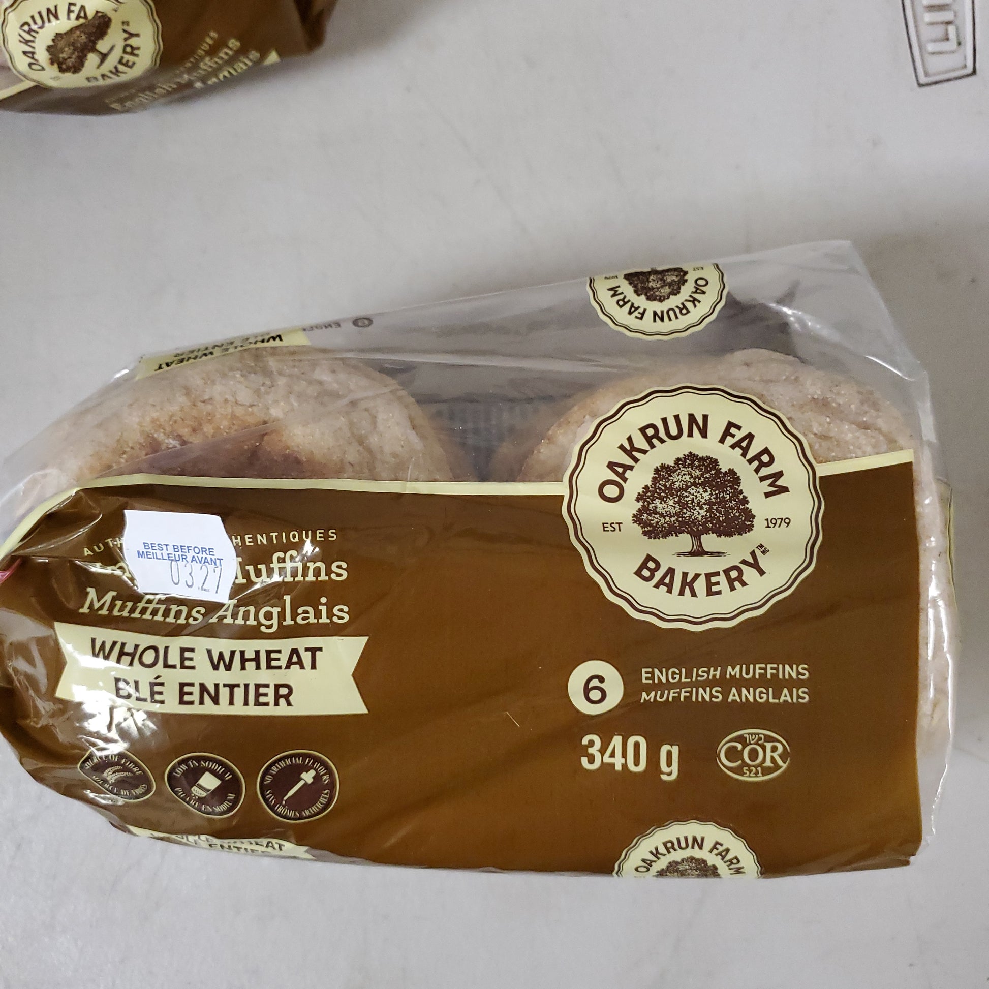 No Name Original English Muffins - 342 g