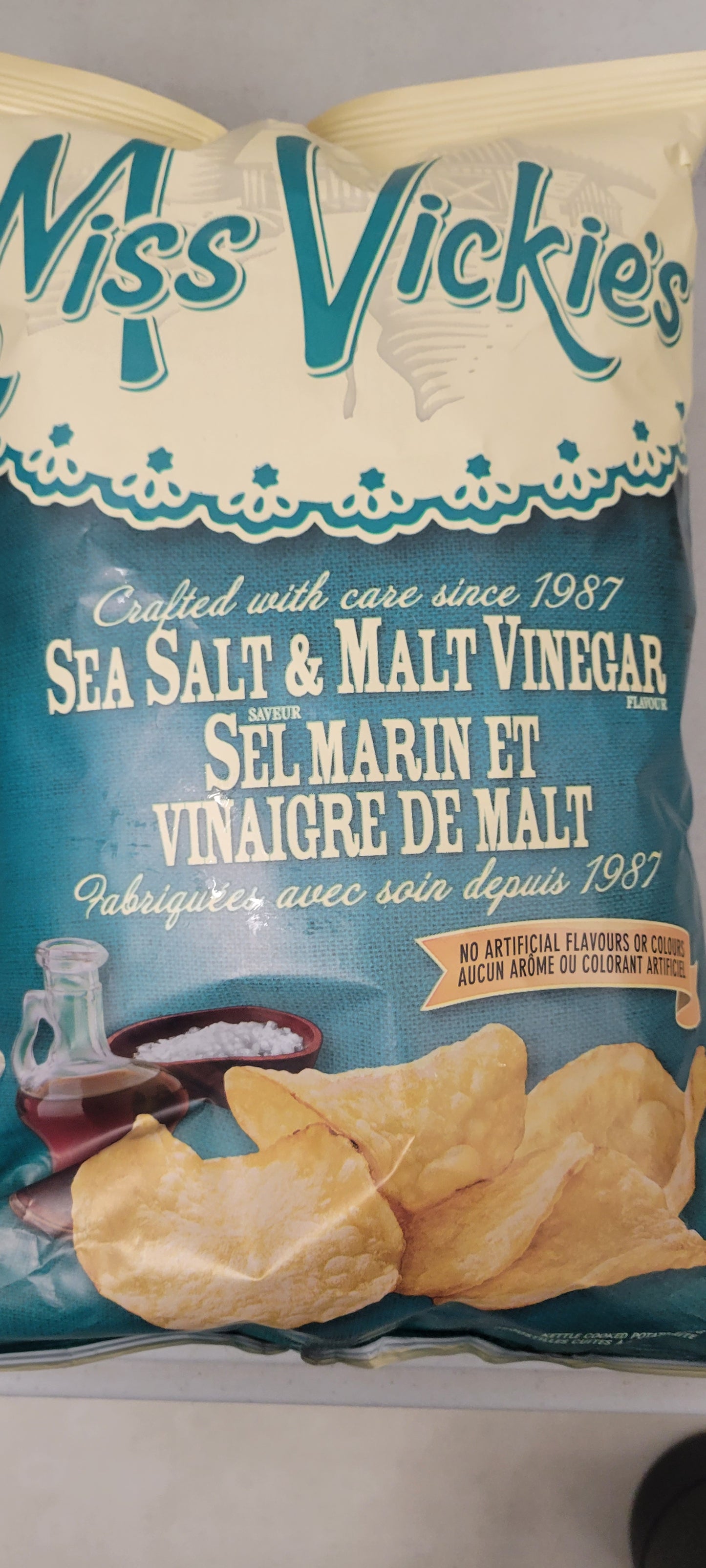 Miss Vickie's Sea salt and Malt Vinegar