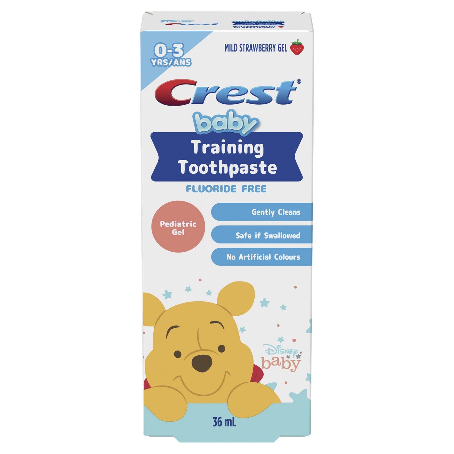 Crest baby training toothpaste